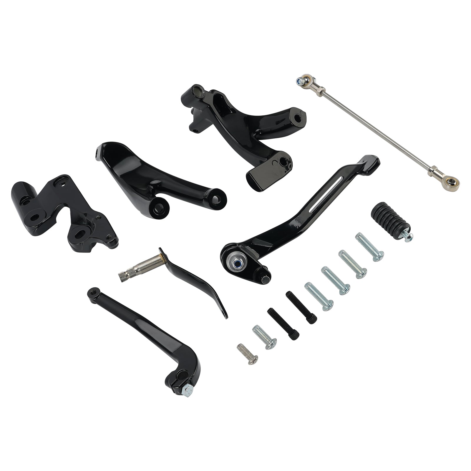 Black Forward Control Kit Fits Low Rider S - FXLRS 2020-2023