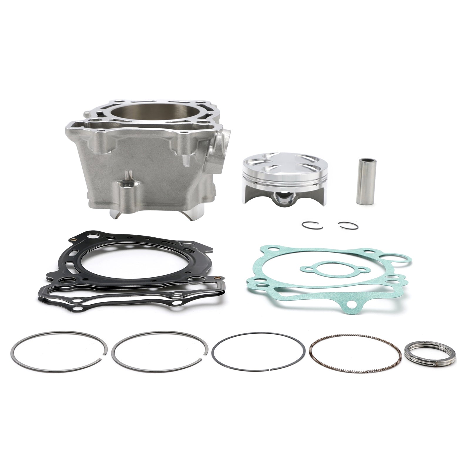 77mm Cylinder Piston Top End Rebuild Kit for Yamaha YZ250F WR250 YZ 250F 2001-2013 5XC-11311-20, 5XC-11311-10, 5XC-11311-01 5NL-11631-10, 5NL-11631-20
