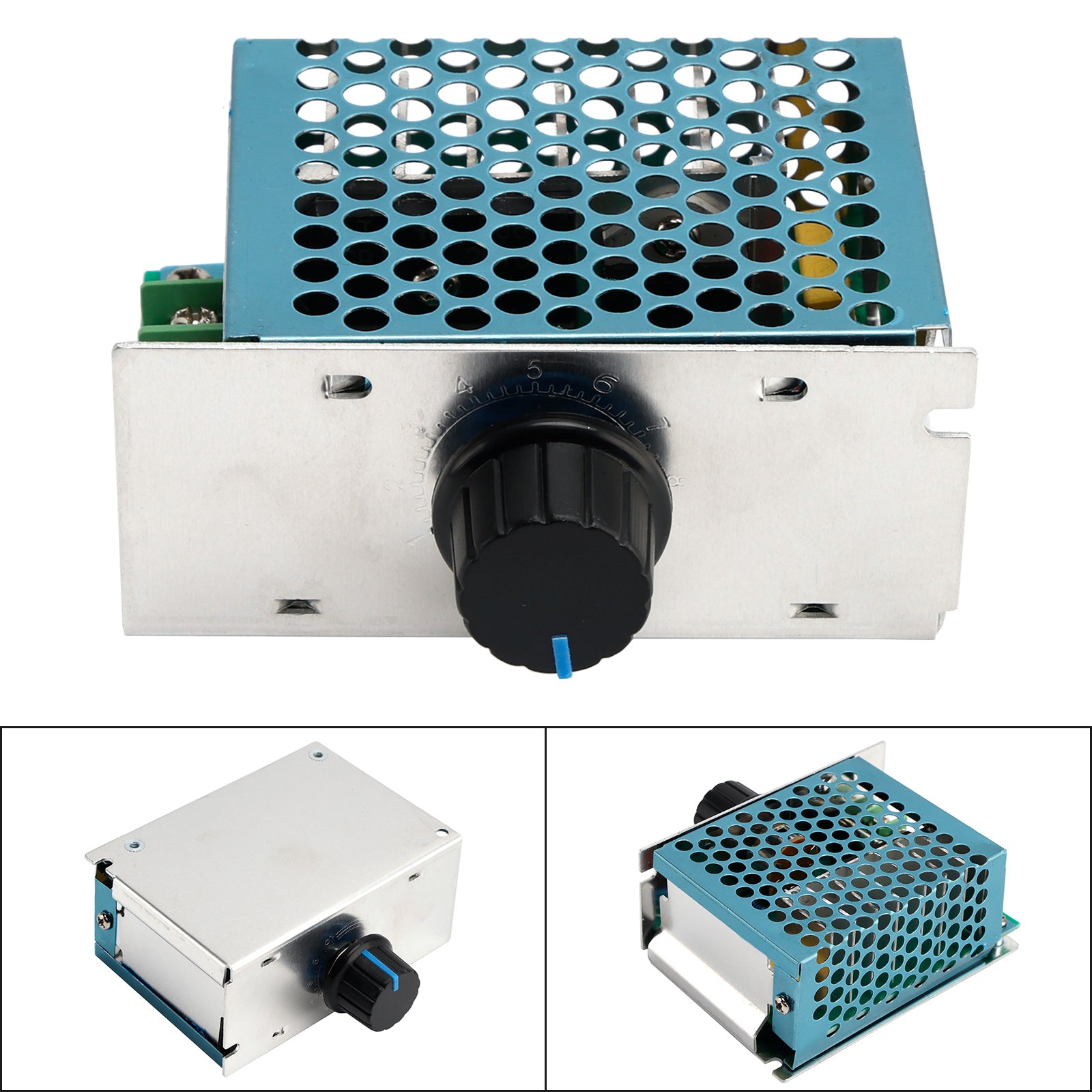 AC 220V 입력 노브 20A DC 220V 모터 속도 컨트롤러 레귤레이터 스위치