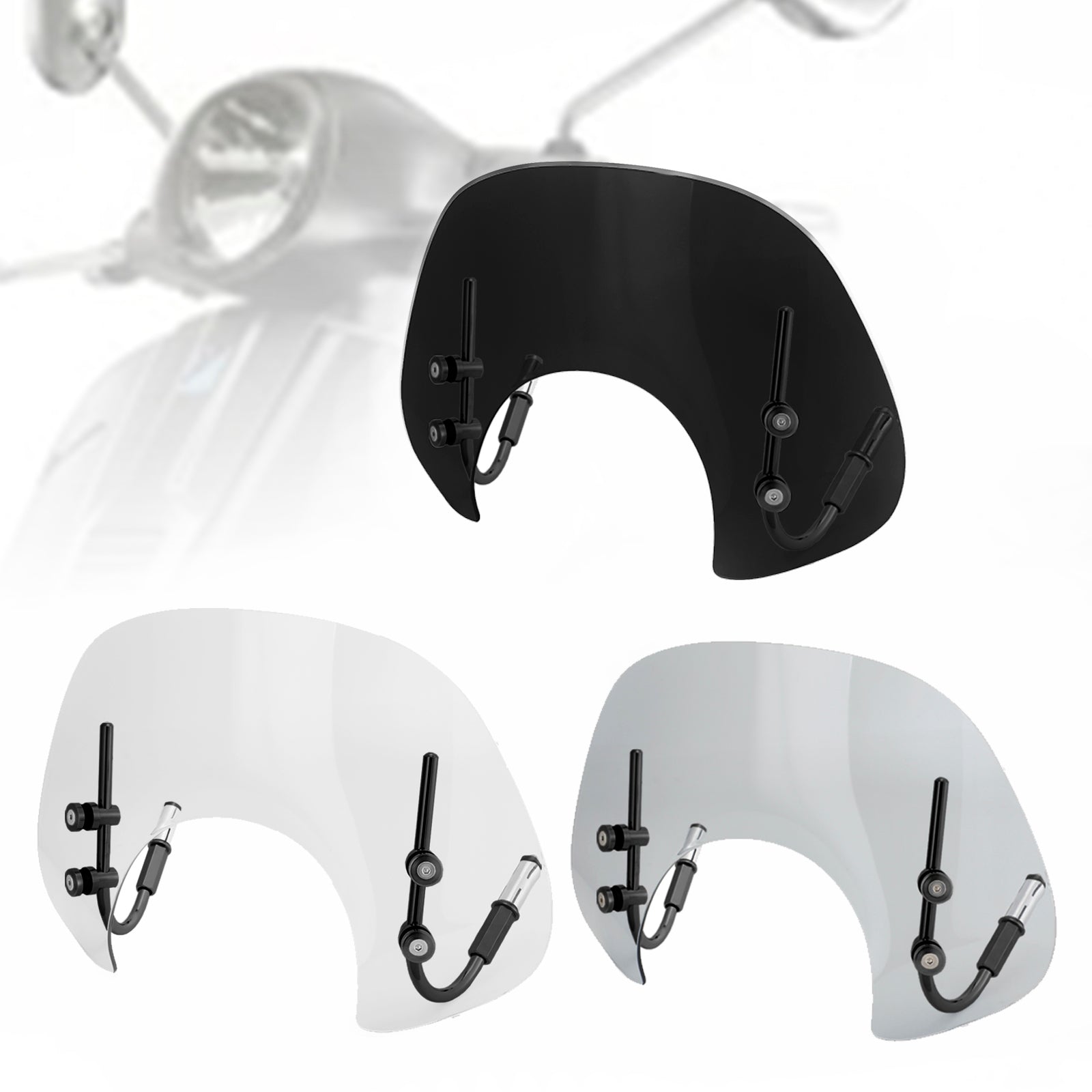 Vespa GTS250 GTS300 2017-2022 Short Windshield WindScreen