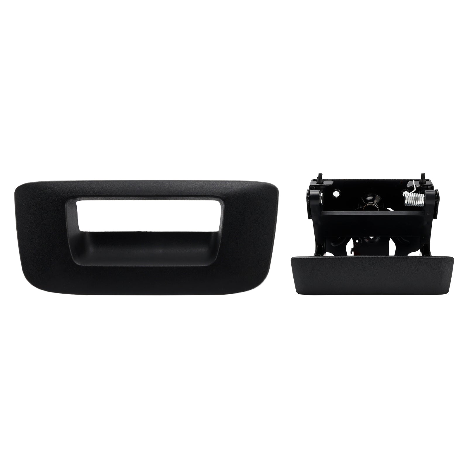 Tailgate Handle Set of 2 Exterior Black For Chevrolet Silverado 1500 2007-2013