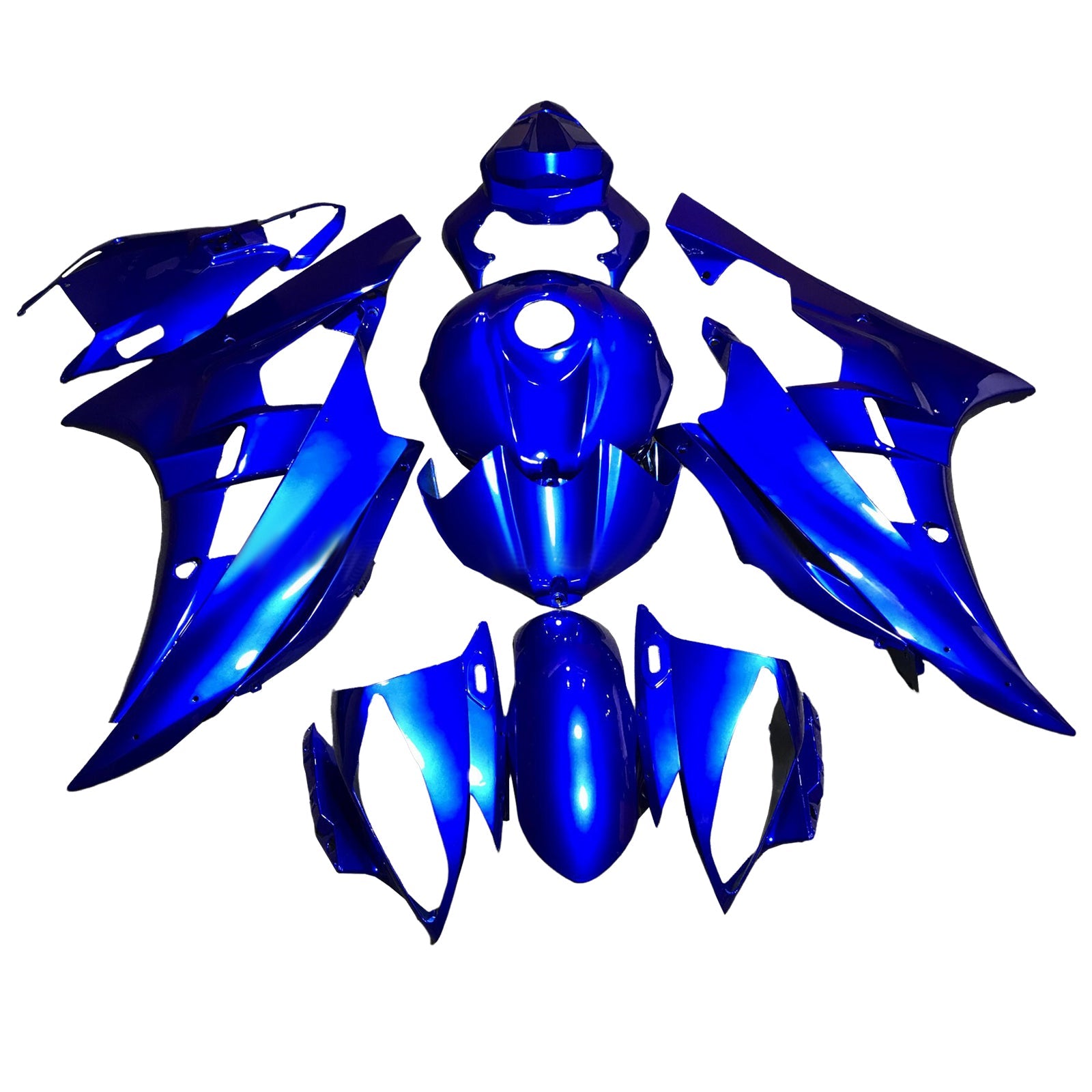 Injection Fairing Kit Bodywork Plastic ABS For Yamaha YZFR6 YZF-R6 2006-2007