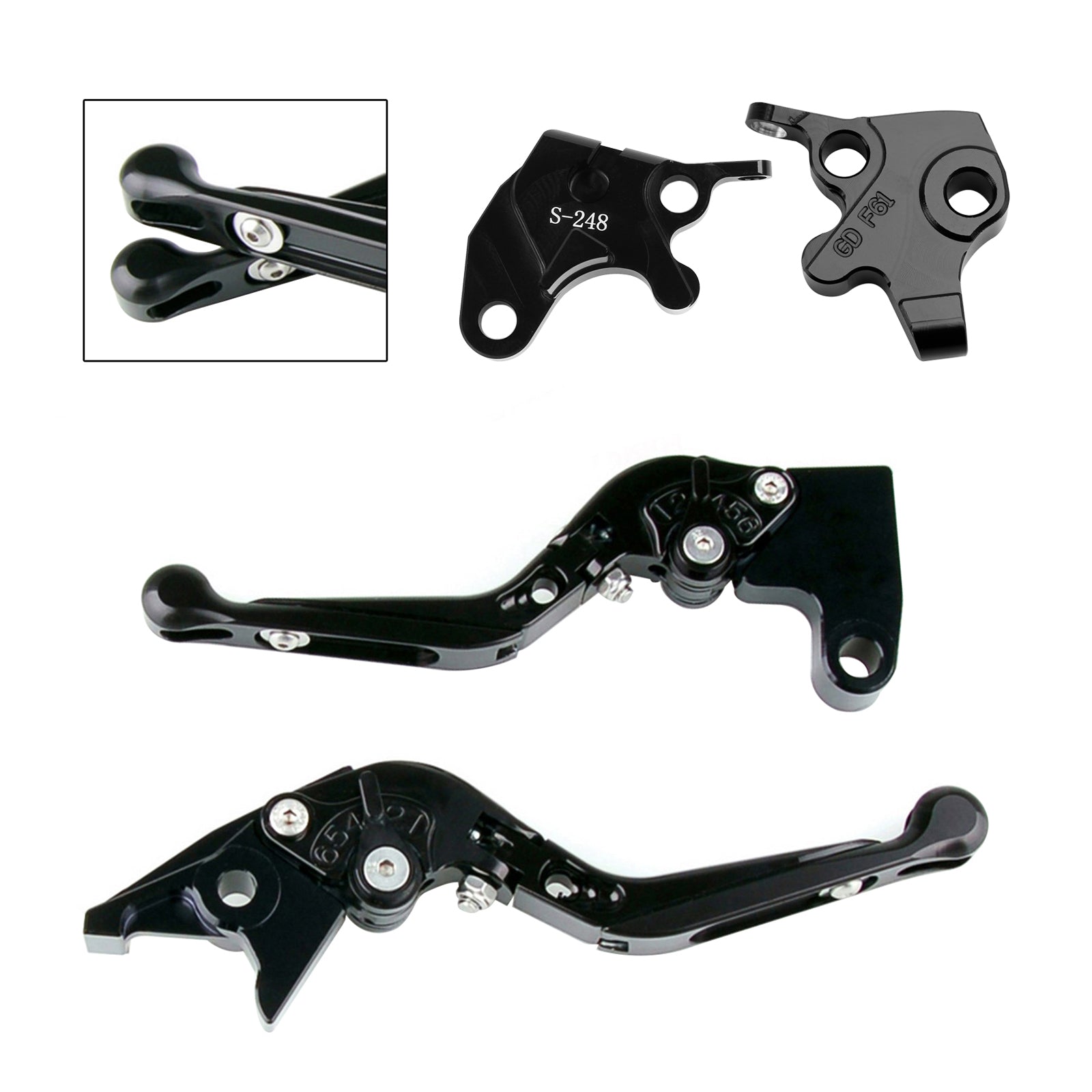 2008-2011 YAMAHA YZF R125 Adjustable Clutch Brake Lever