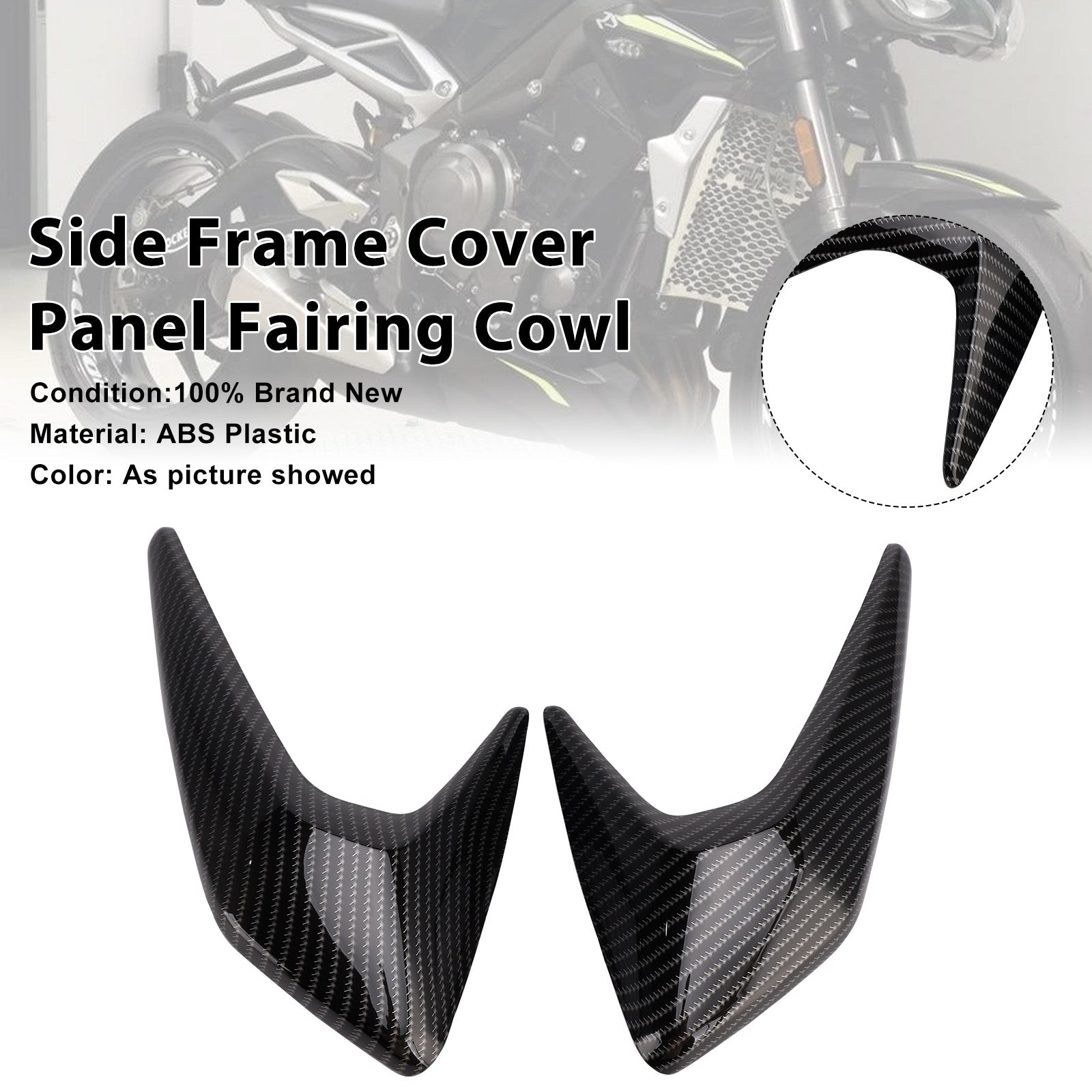 2020-2022 Street Triple 765 R/RS Side Frame Cover Panel Fairing