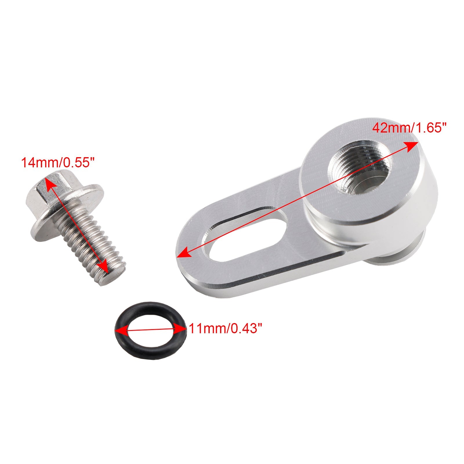 Vacuum Port 1/8 NPT Hose Adapter for LSA LS9 LT4 LS Supercharger MAP
