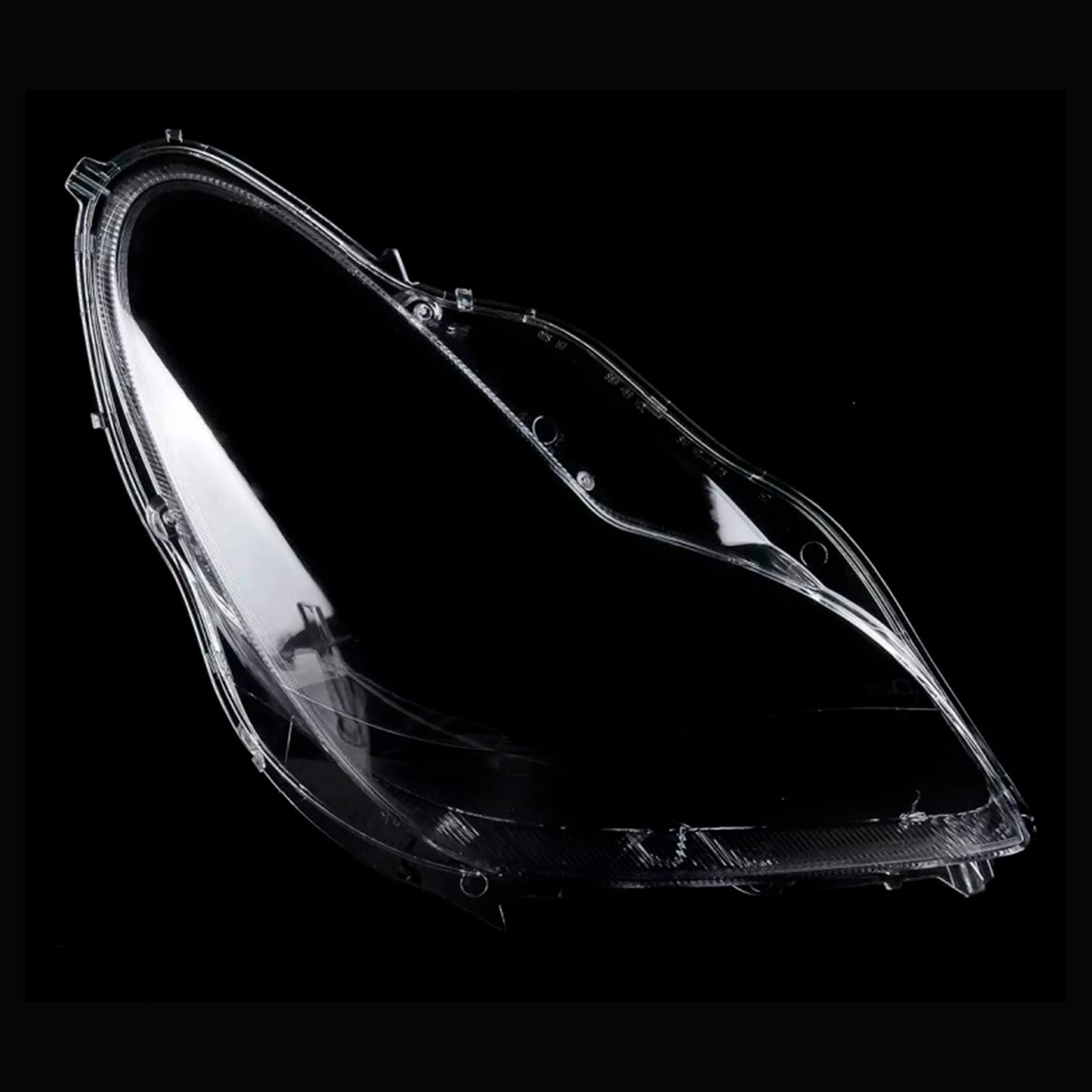 2006-2011 Mercedes W219 CLS350 CLS500 2PCS Front Headlight Glass Clear Cover