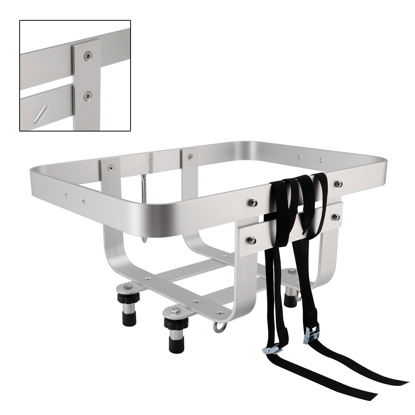 For Most UTV/ATV Models Cargo Rack Cooler Bracket Fuel Can Mounts