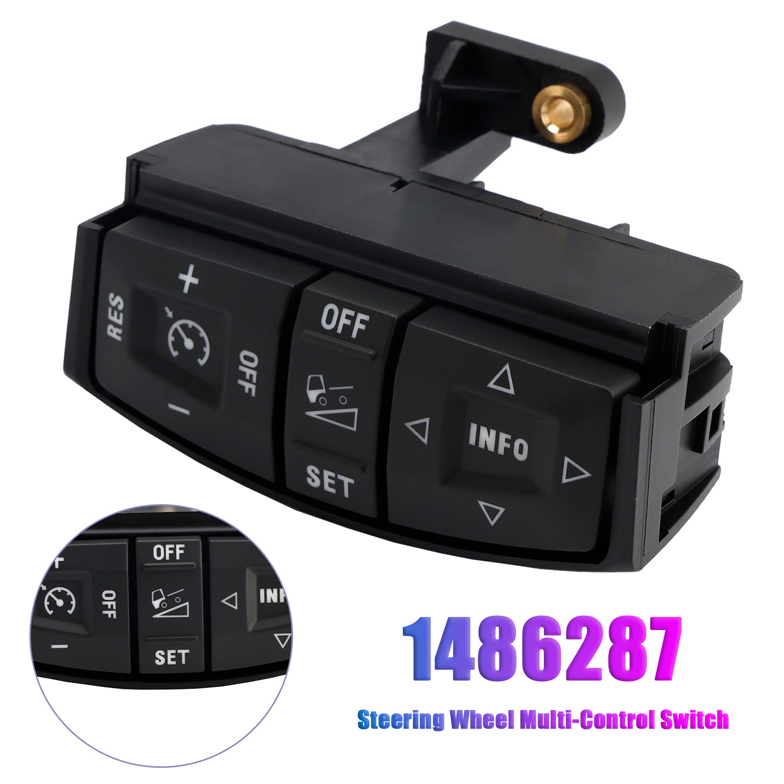 1486287 Steering Wheel Multi-Control Switch Adaptive for Scania P G R T-Series