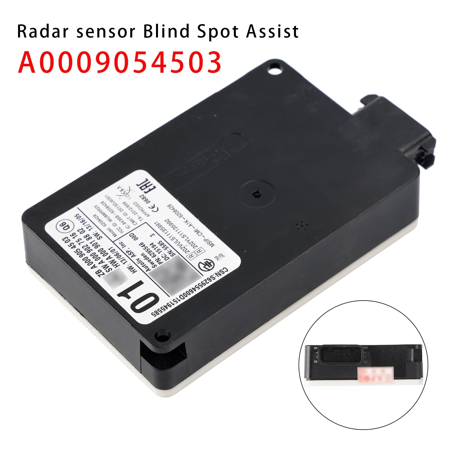 New Rear Bumper Blind Spot Radar Sensor For Mercedes W166 GLC GLE A0009054503