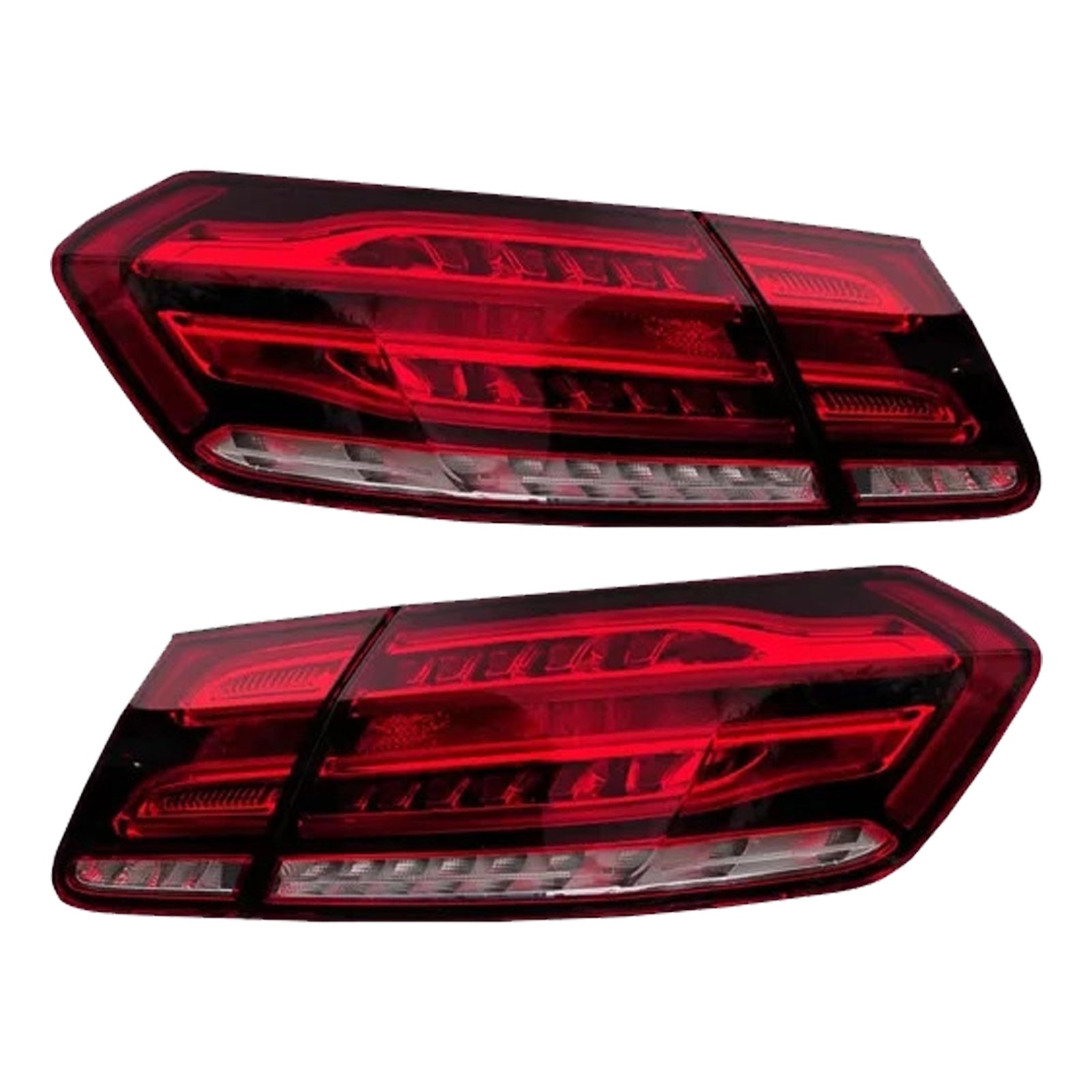 2014 Mercedes-Benz E250/E350/E400/E550/E63 AMG/E63 AMG S 4PCS LED Rear Tail Light Brake Lamp