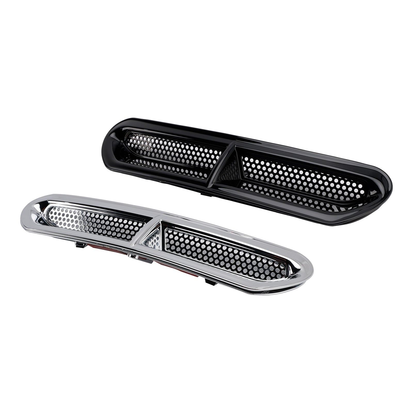 Front Fairing Air Vent Trim For Touring Street Glide Electra Glide 2014-2024
