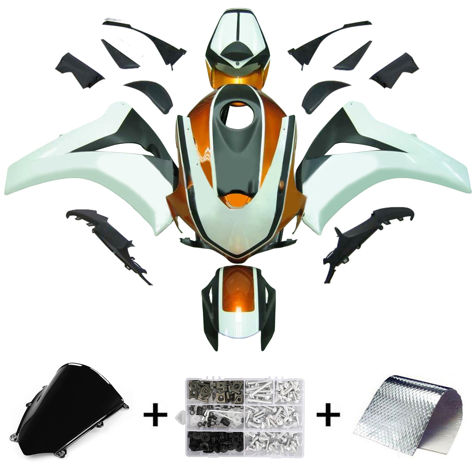 Honda CBR1000RR 2008-2011 Fairing Kit Bodywork Plastic ABS