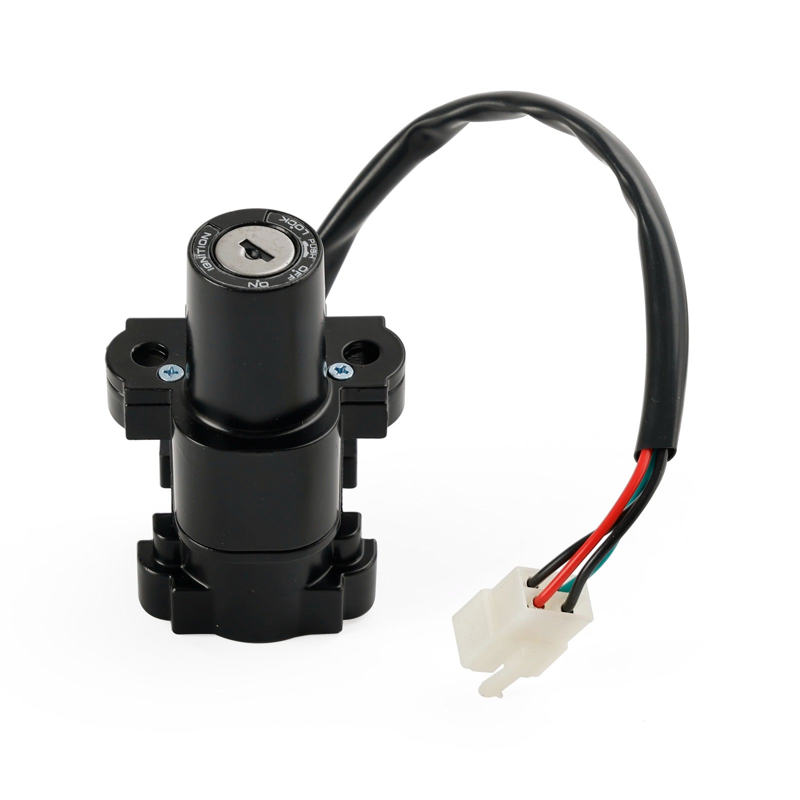 Juego de bloqueo de asiento con tapa de tanque de combustible, interruptor de encendido, para Honda CB250F Hornet S 600 00-07