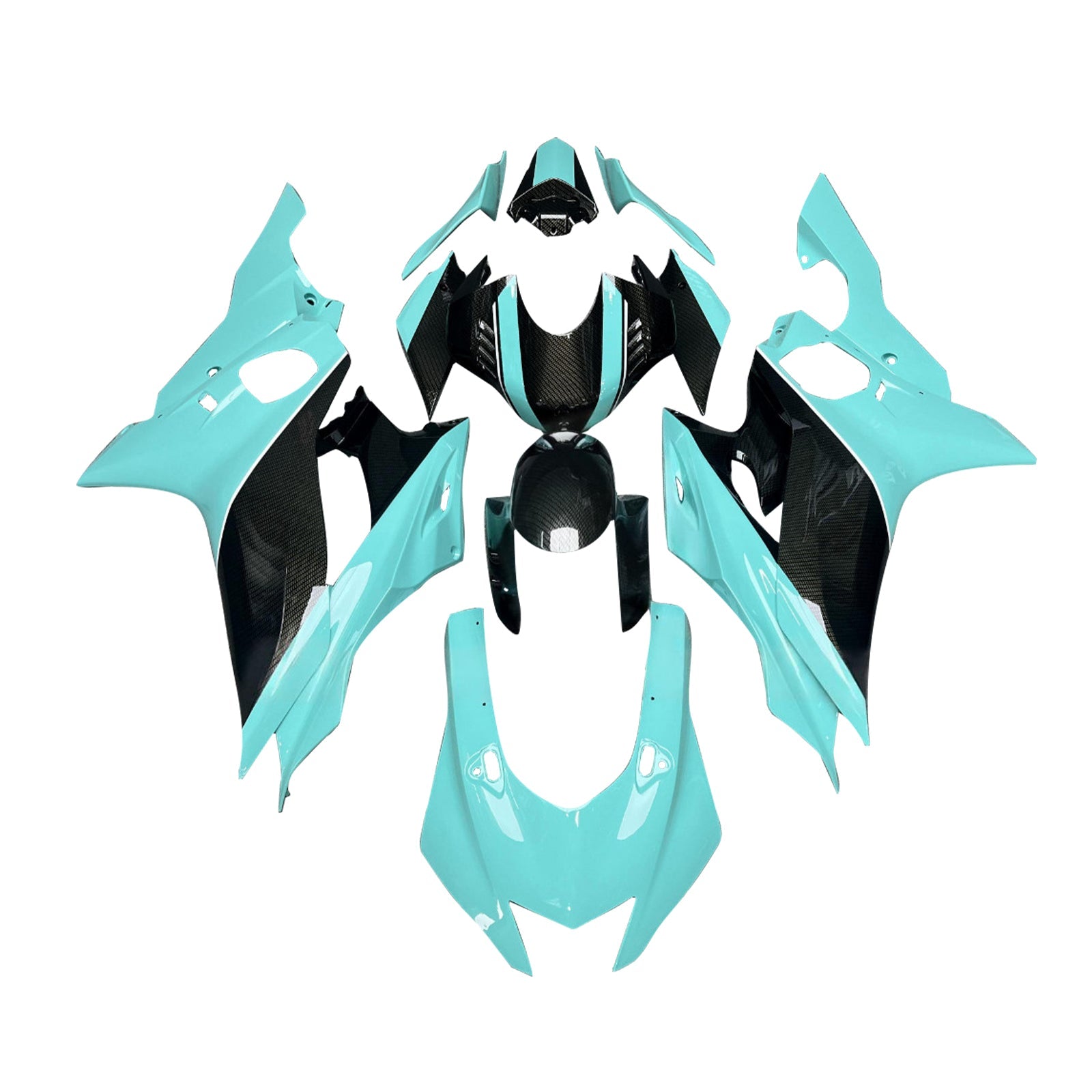 Injection Fairing Kit Bodywork Plastic ABS fit For Yamaha YZF-R6 2017-2023