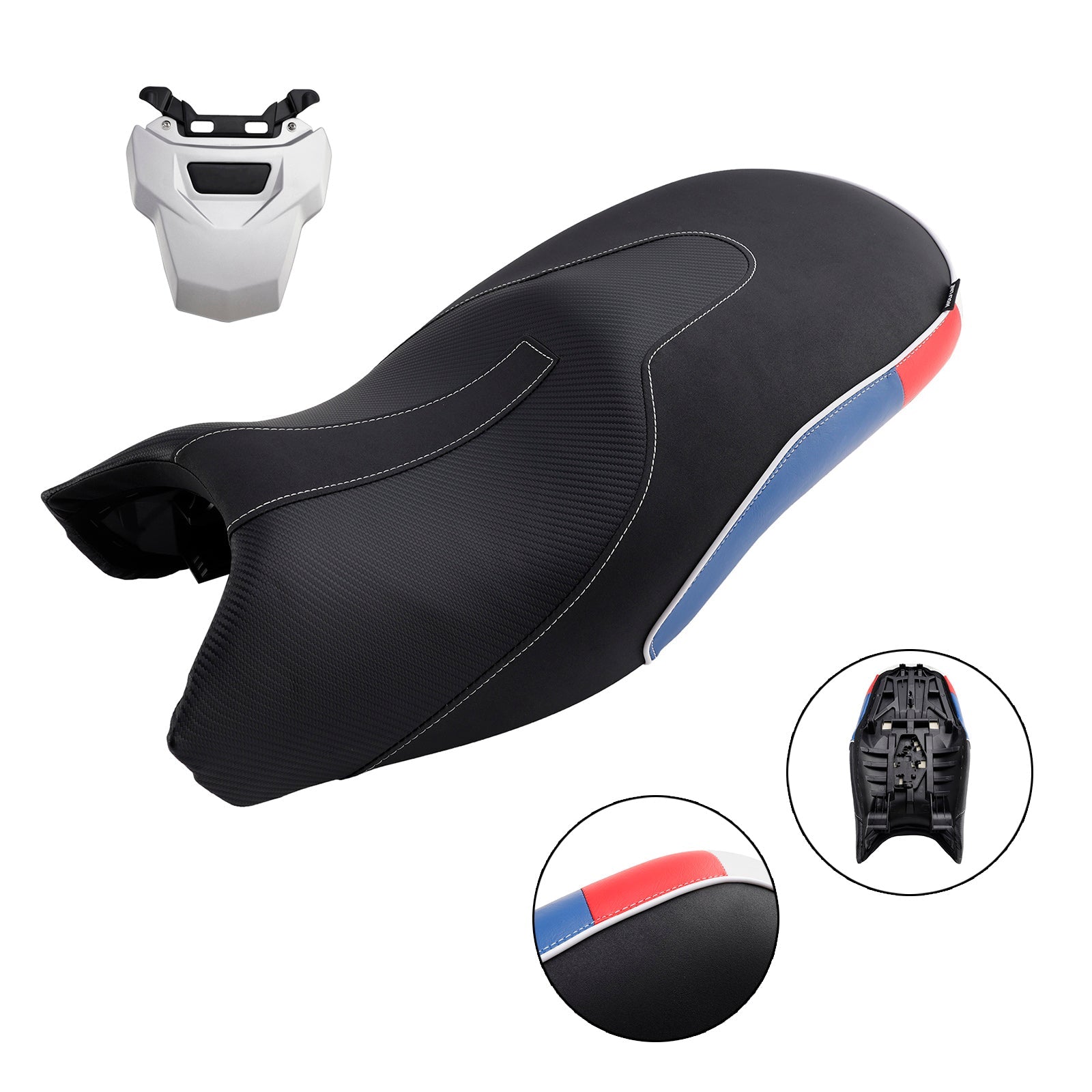 2018-2023 BMW R1250GS/ADV Replace Front Rear Driver Passenger Seat Blue F