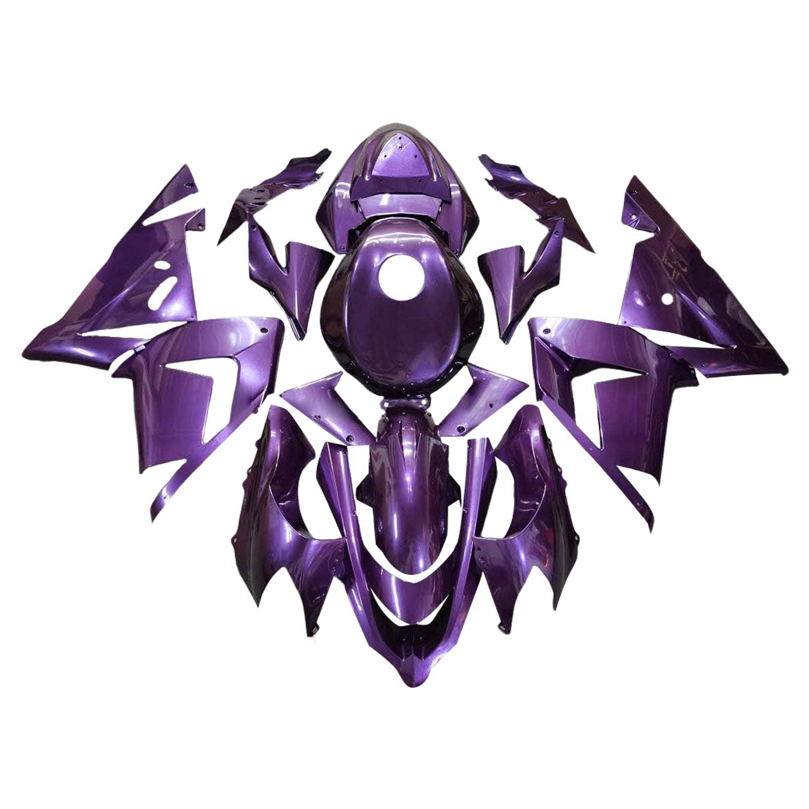 Injection Fairing Kit Bodywork Plastic ABS fit For Kawasaki ZX10R 2004-2005