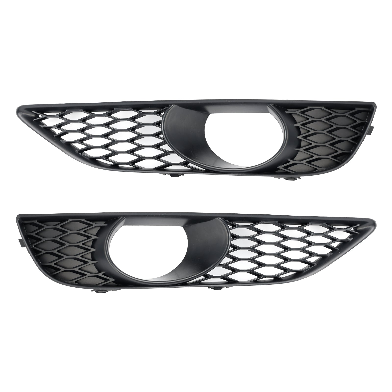 2010-2015 Audi Q7 Sportback 2PCS Front Bumper Fog Light Grill Lamp Cover