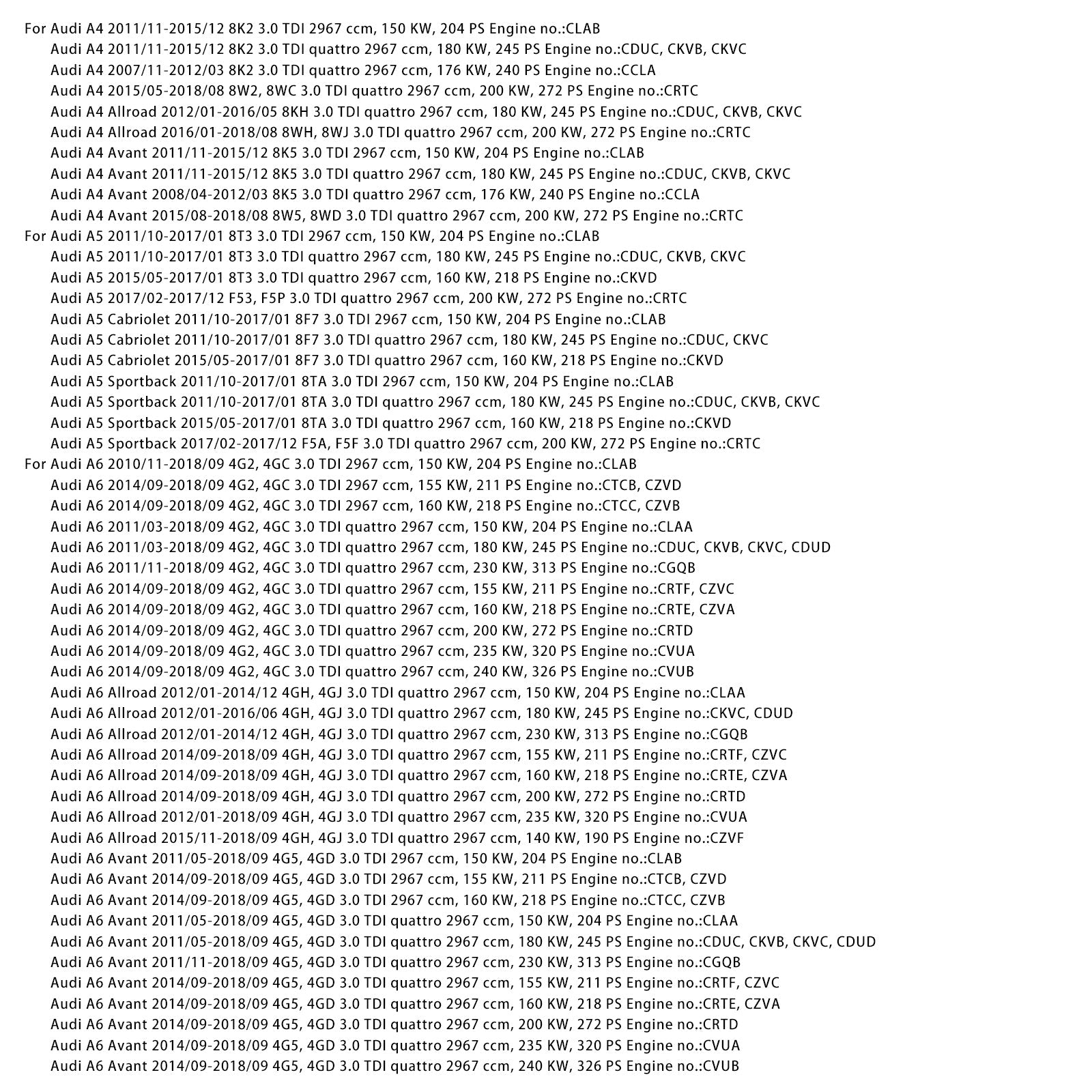 Connecting Rod 059198401N 059198401H for Audi Porsche VW 3.0 CCLA CDTA CDTB CDTC