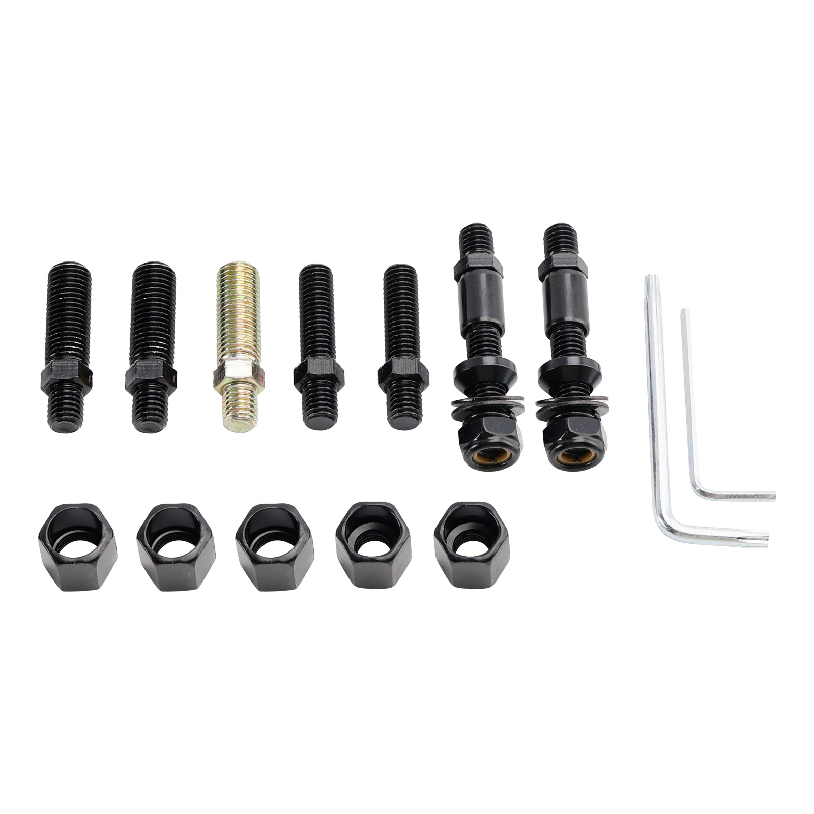 1990-2021 Sportster 883 1200 Black Custom Dynamics LED Turn Signal Mirrors