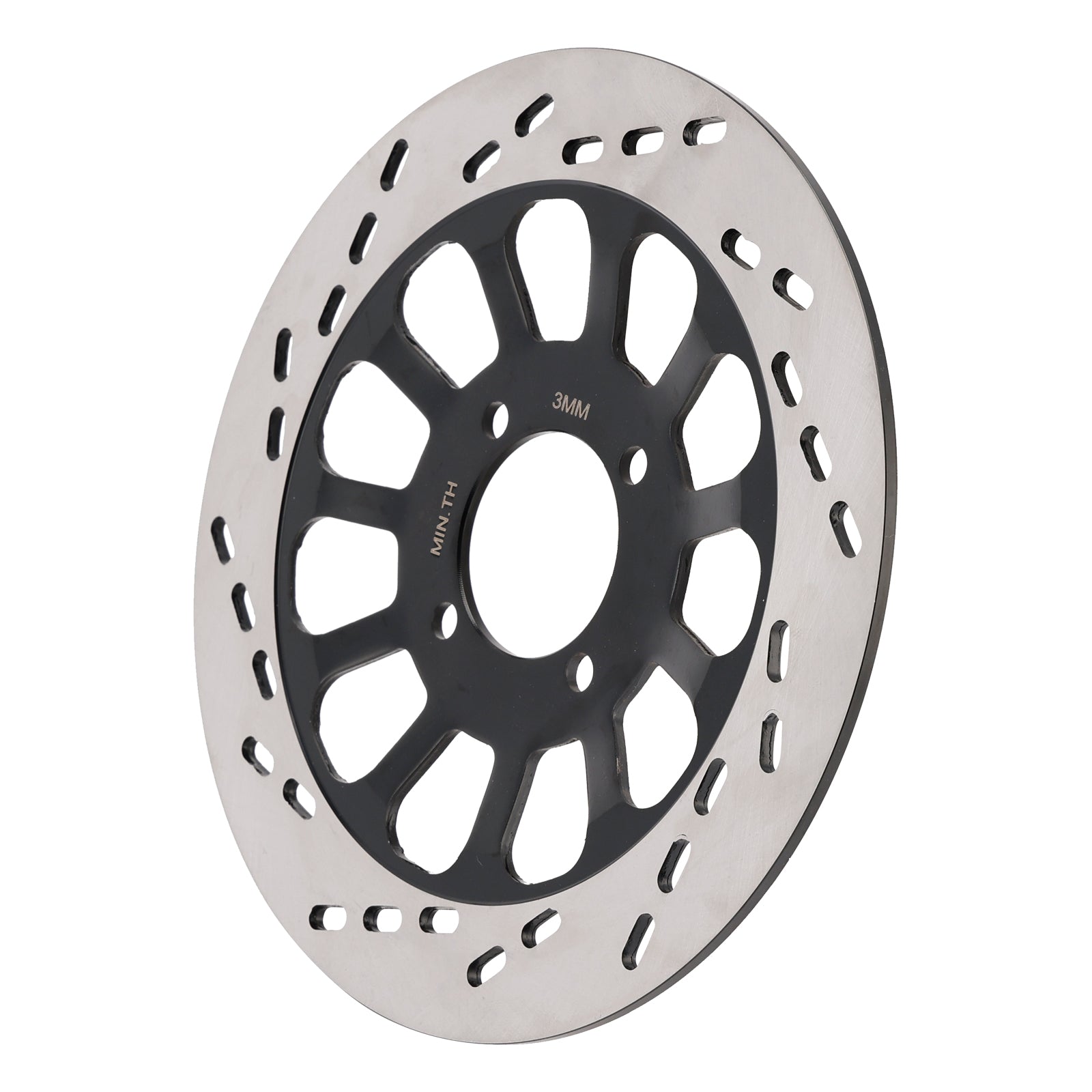 Front Solid Brake Disc Rotor 220mm For Suzuki GN125 NF41A 4T GN125E 1982-2001