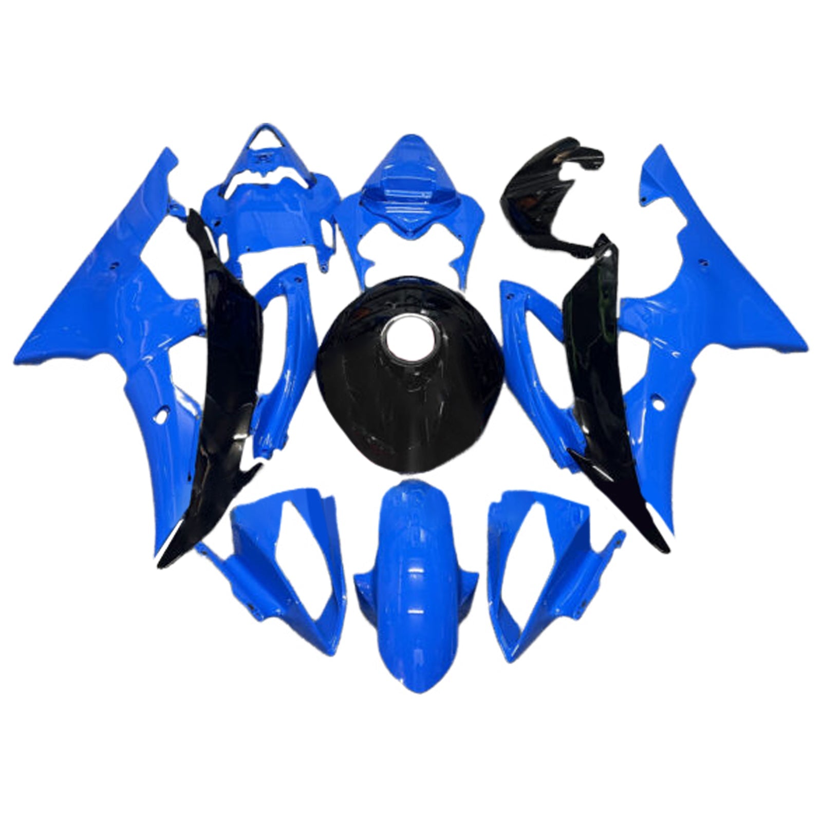 Injection Fairing Kit Bodywork Plastic ABS For Yamaha YZFR6 YZF-R6 2008-2016