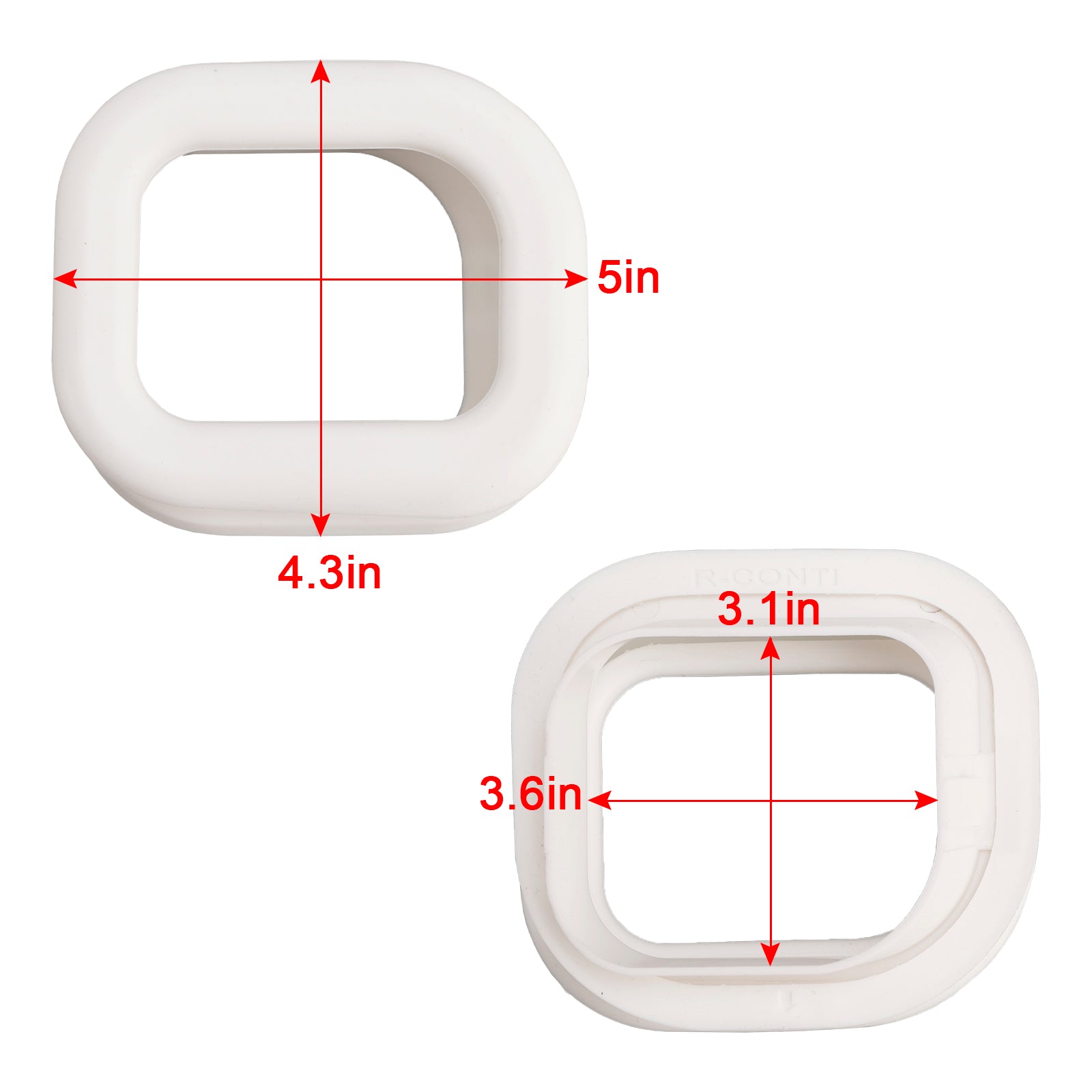 DA97-13431A Ice Chute Gasket for Samsung Refrigerator PS8762357 3973717