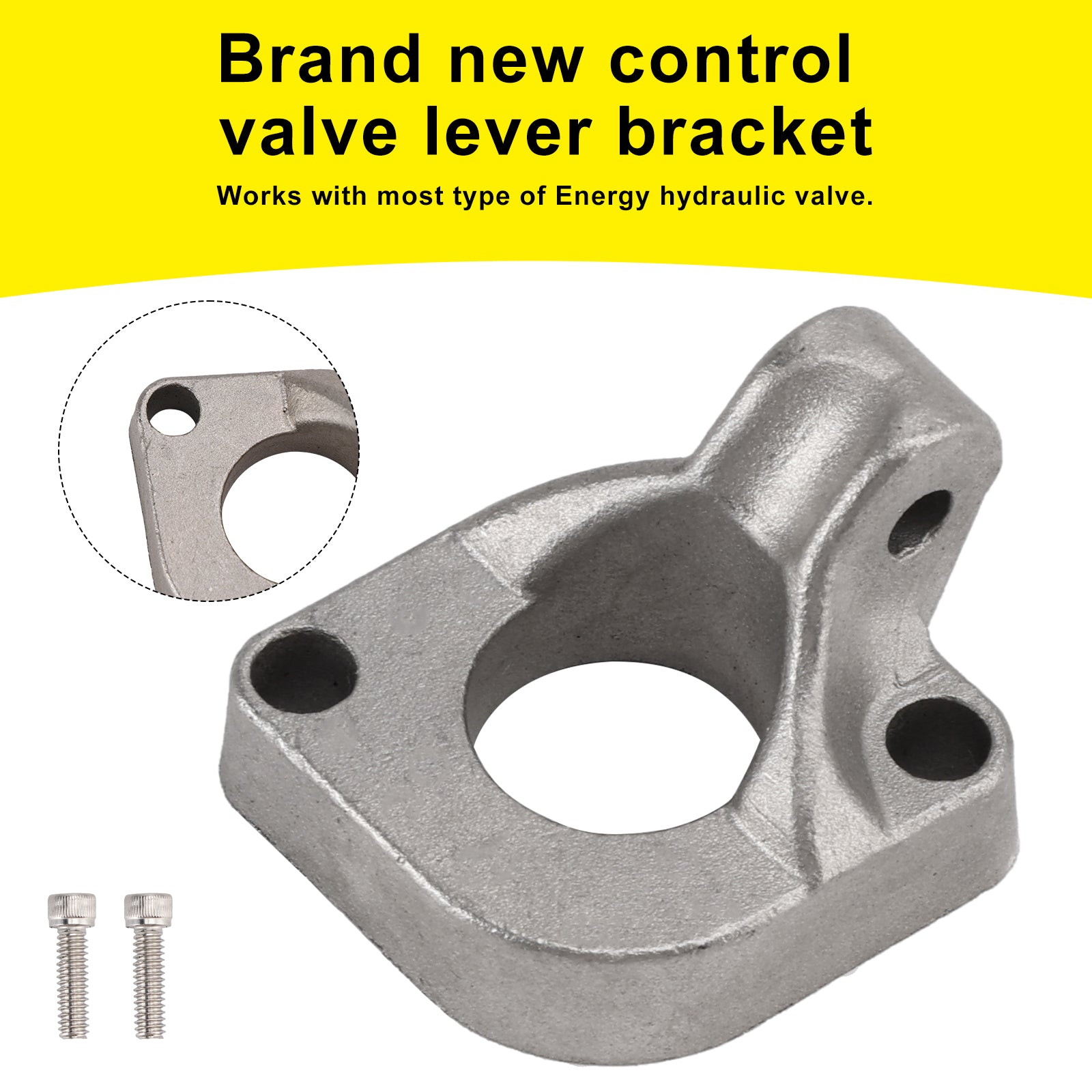 Energy Hydraulic Log Splitter Valve Lever Handle Mounting Bracket for HUSKY/MTD