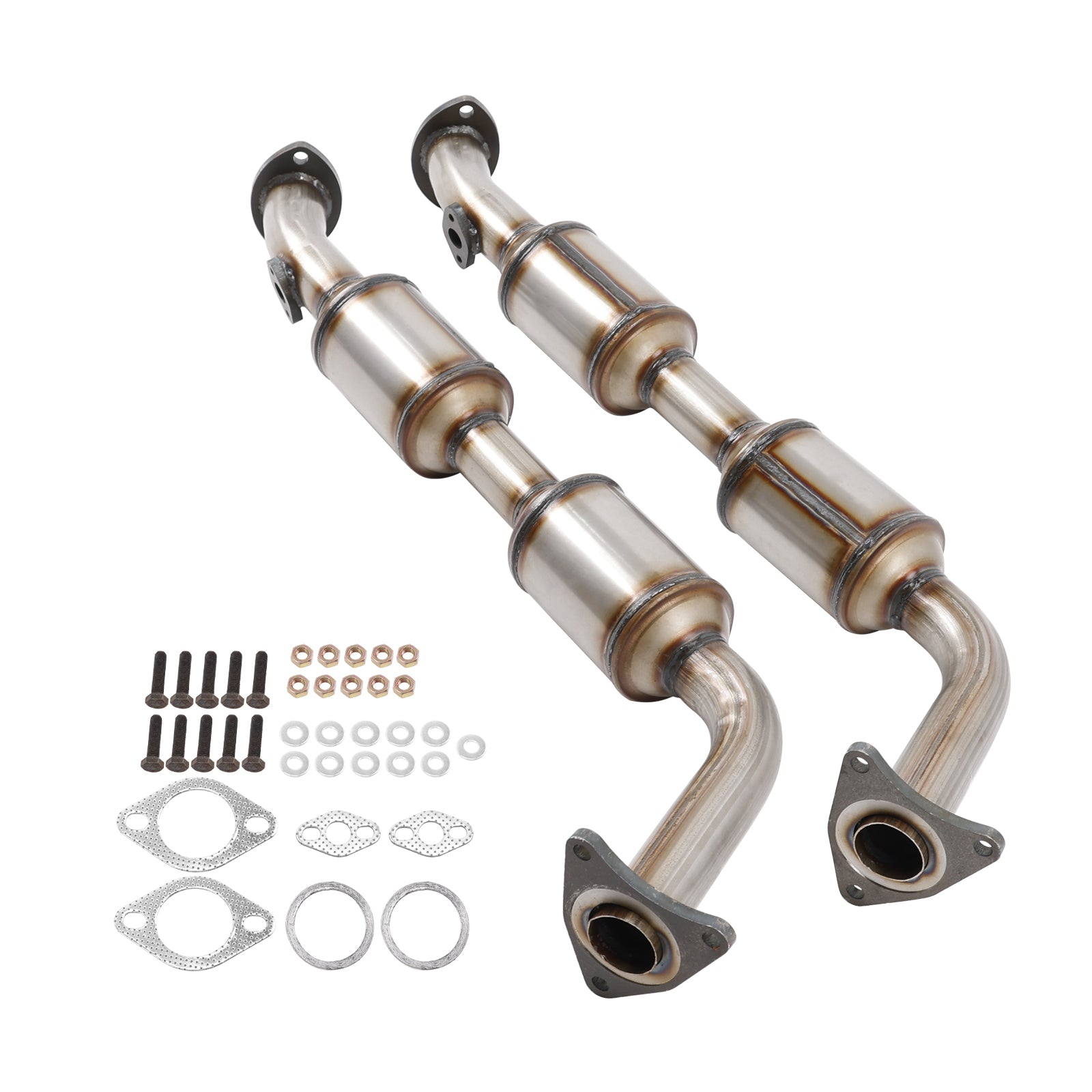 Driver & Passenger Side Catalytic Converter For 98-06 Lexus LX470 Toyota Land Cruiser 4.7L