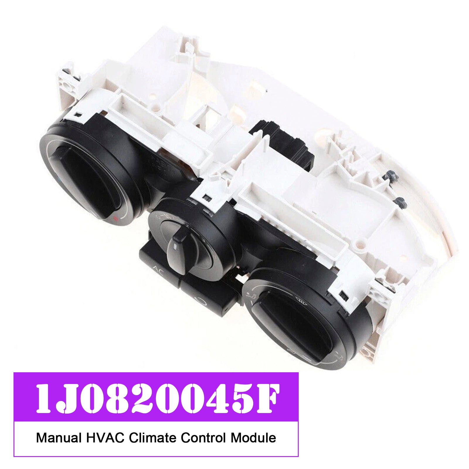 Manual HVAC Climate Control Module 1J0820045F 599-152 for VW Golf Jetta Beetle
