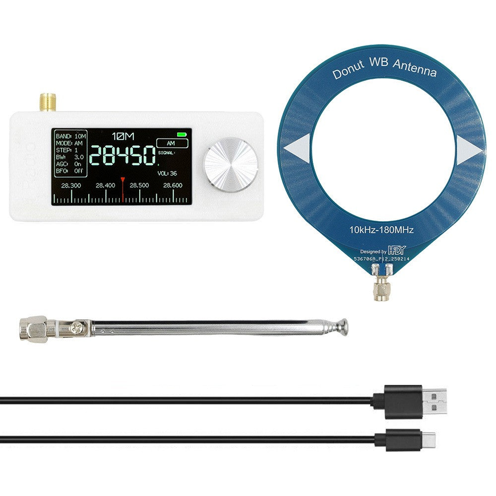 SI4732 Portable Radio 0.5-108MHz LSB AM FM Mini Pocket All-Band Radio Receiver