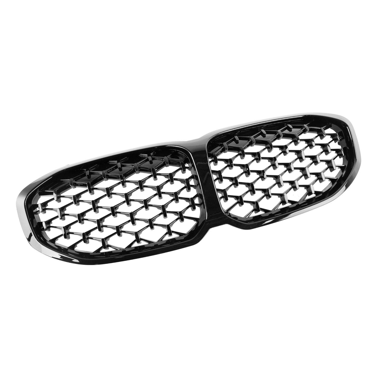 BMW 1 Series F40 2019-2024 Gloss Black Diamond Front Kidney Grill Grille