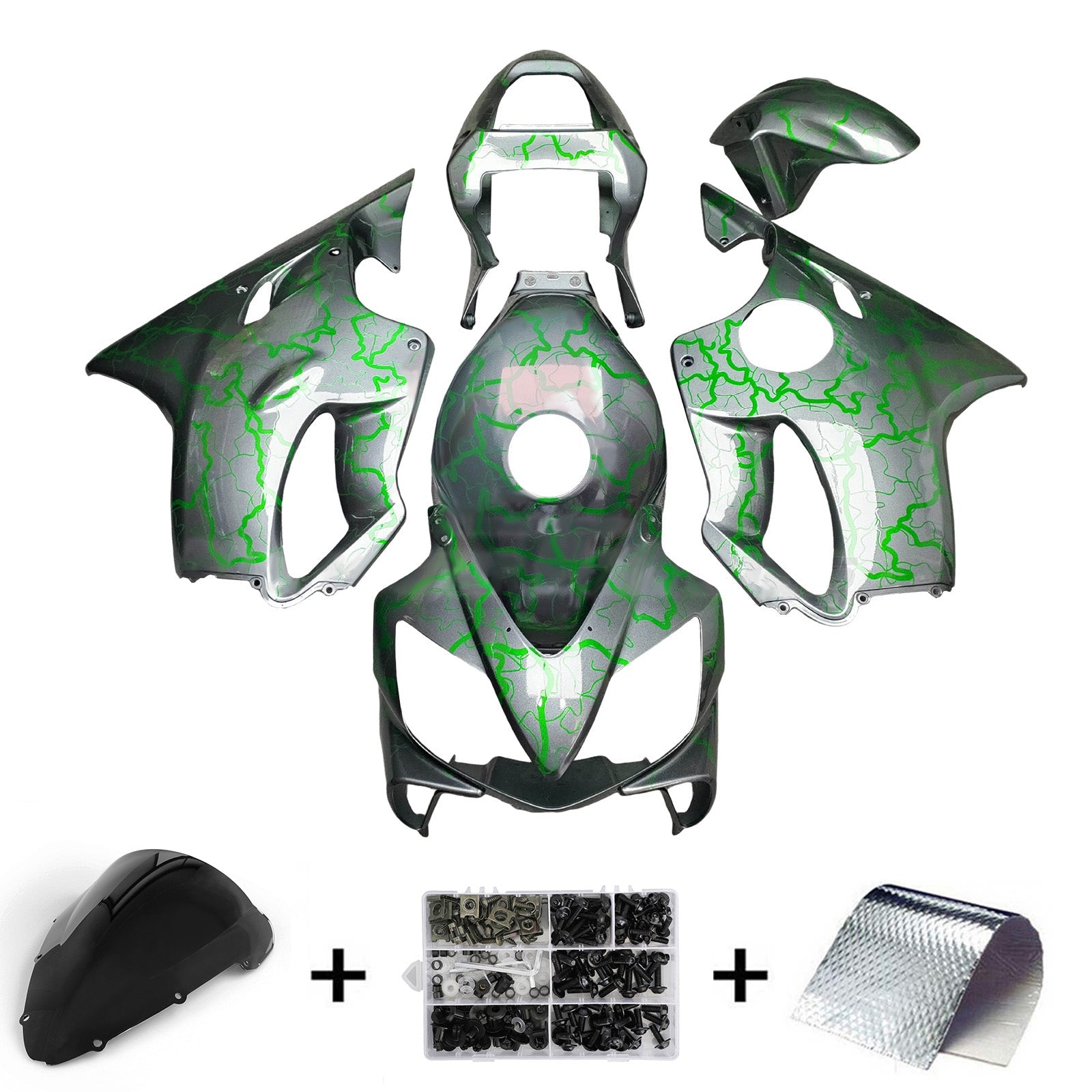 Injection Fairing Kit Bodywork Plastic ABS For Honda CBR600 F4i 2001-2003