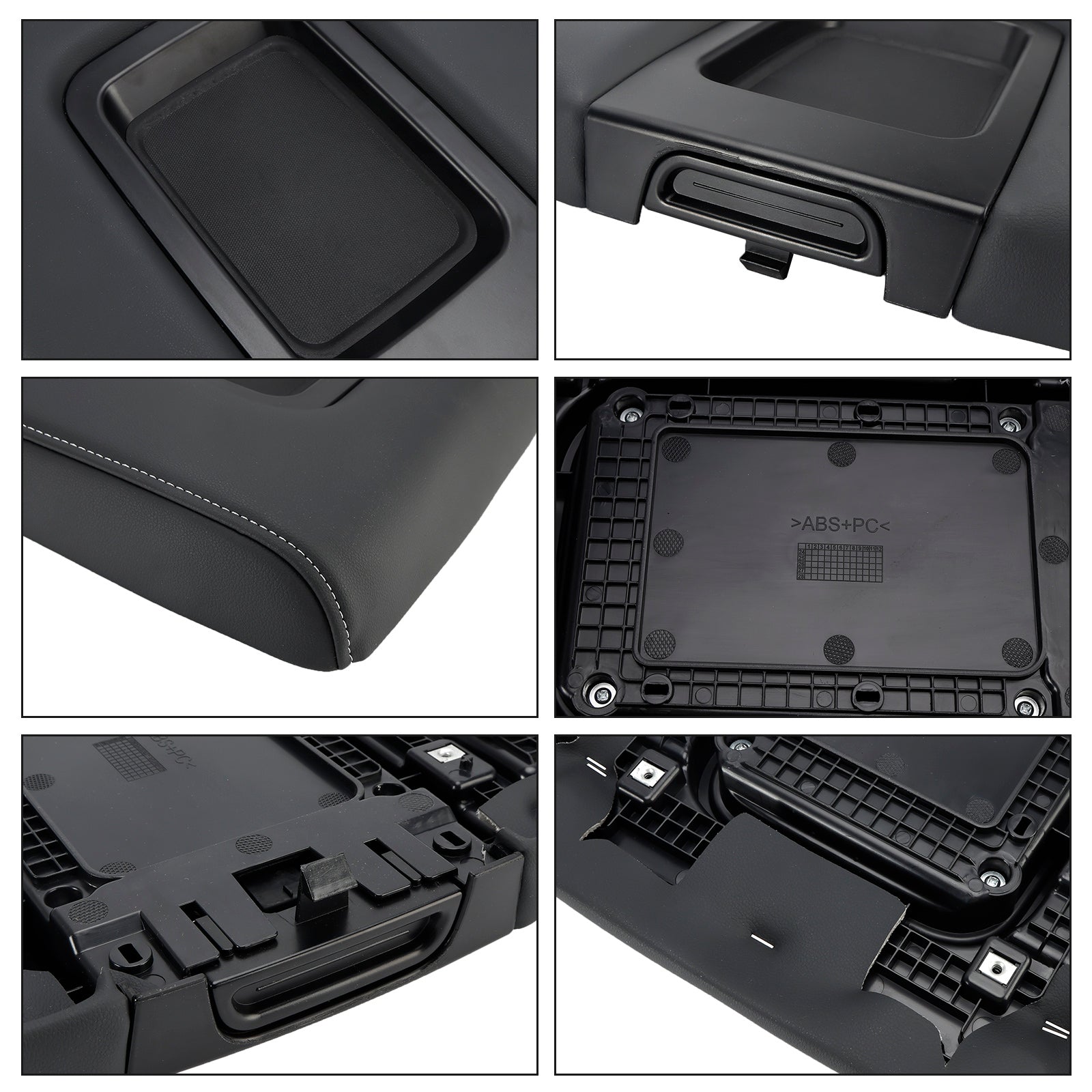 2015-2019 GMC For Sierra 2500 3500 PU Leather Armrest Lid 22881398