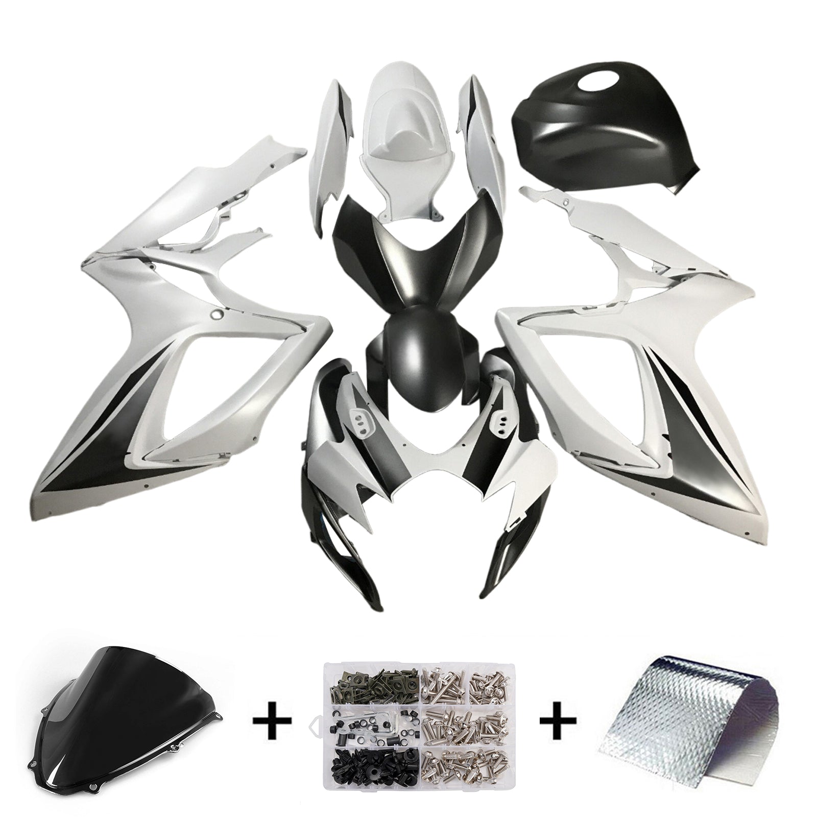 Injection Fairing Kit Bodywork Plastic ABS For Suzuki GSXR 600/750 2006-2007 K6