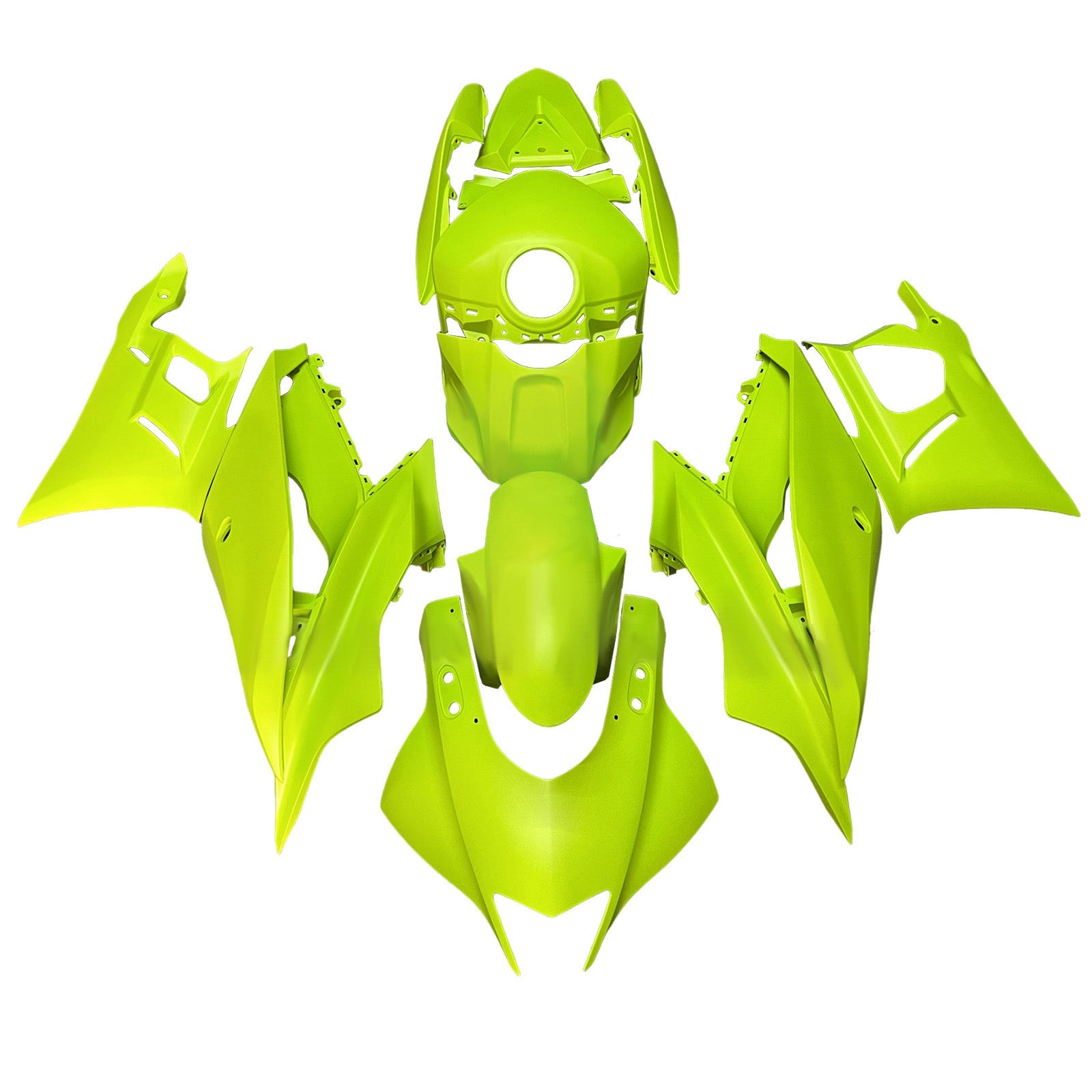 Injection Fairing Kit Bodywork Plastic ABS fit For Yamaha YZF-R3 R25 2019-2021