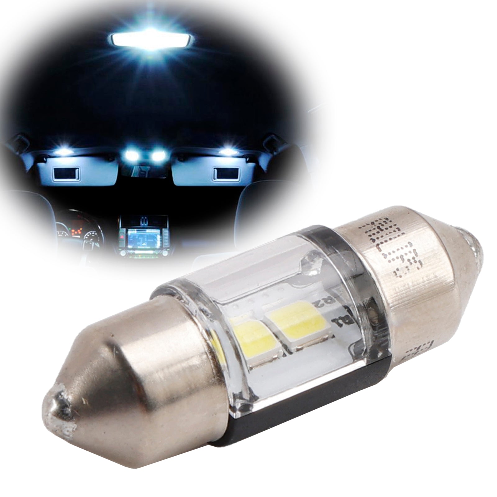 Car Light LED-Fest Ultinon Pro6000 30MM 24844CU60 6000K 24V For PHILIPS