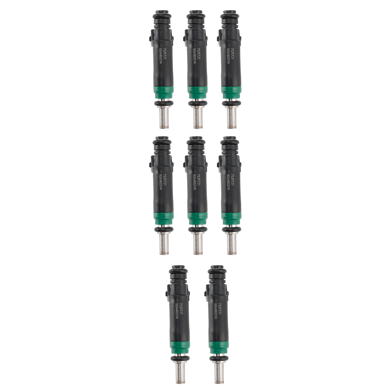 8PCS Fuel Injector 7525721 Fit Siemens 04-2010 FIT BMW X5 745Li/i 645Ci 545i