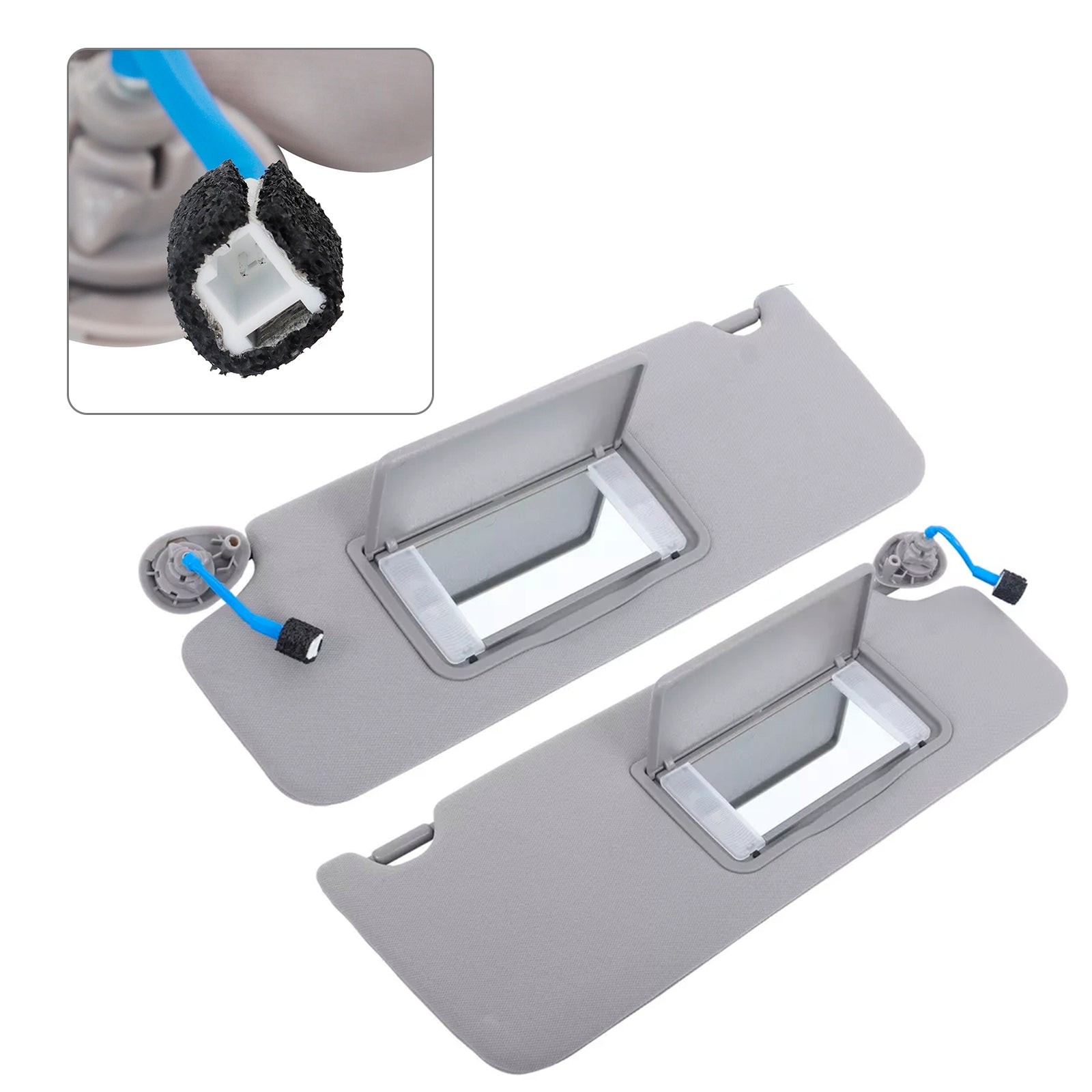 2016-2022 Honda Pilot 2PCS Gray Sun Visor Left & Right 83280-TG7-A12ZB 83280-TG7-A11ZB