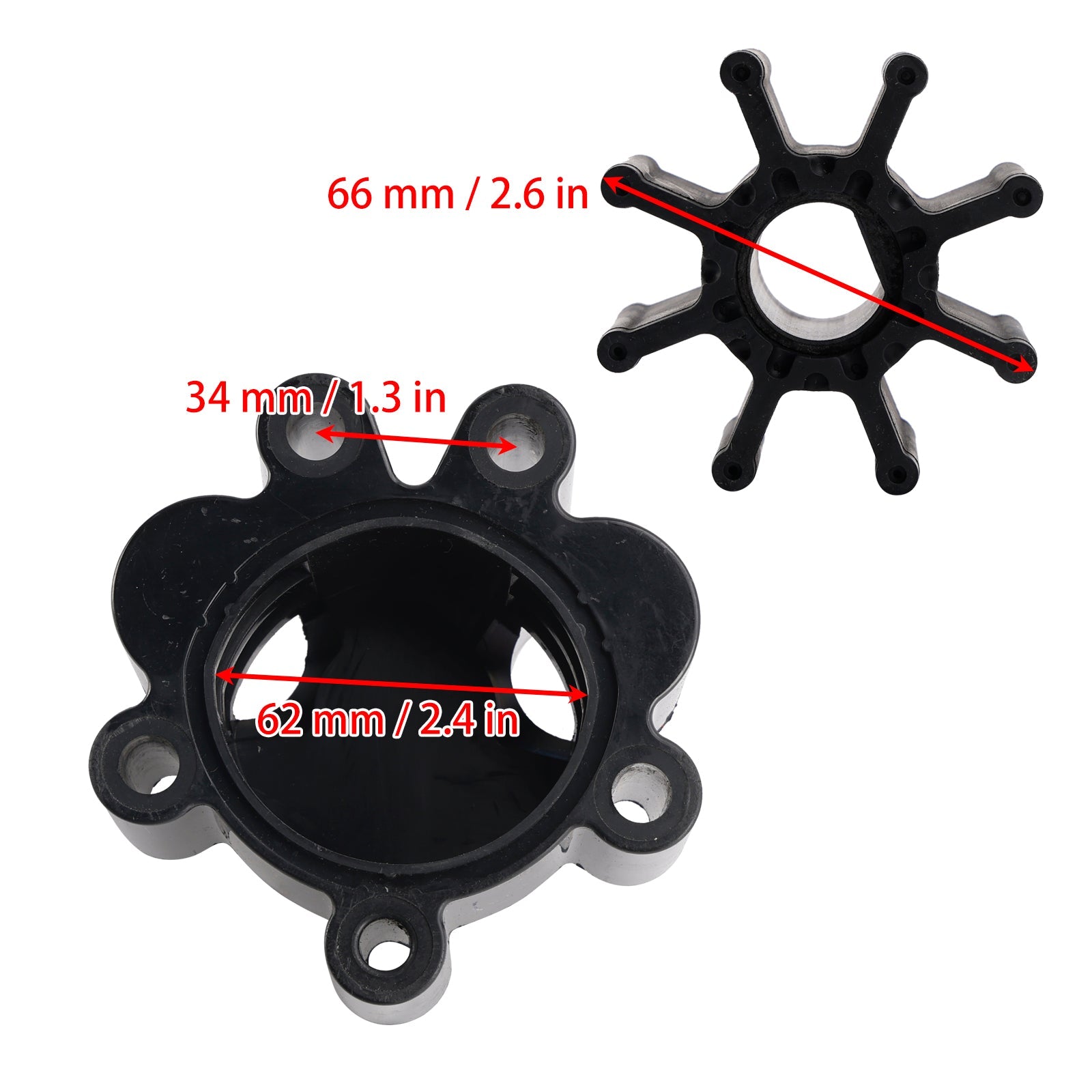 46-807151A7 Sierra 18-3150 Water Pump Impeller Kit fit for Mercury 46-807151A14