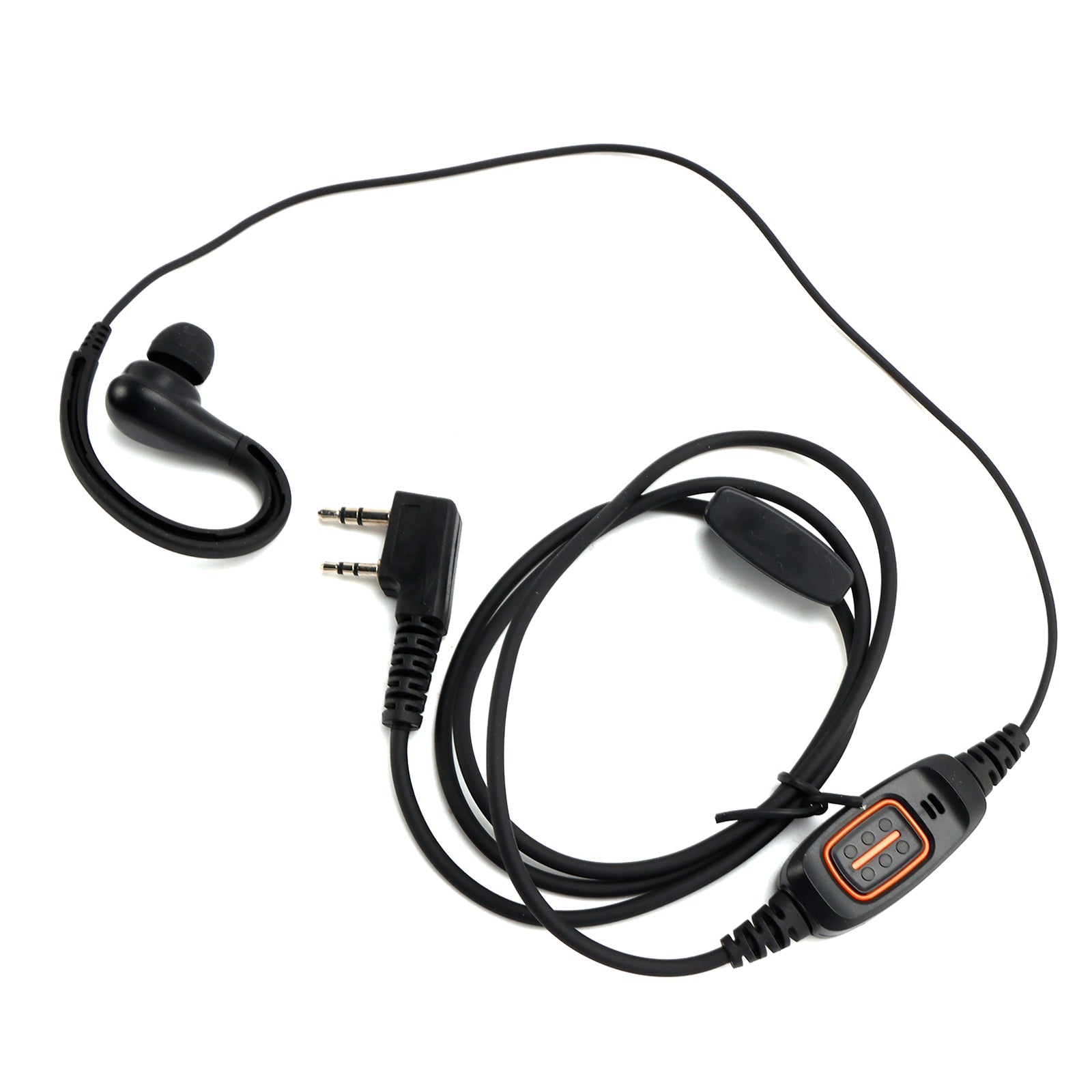 K-029 Two-Color 636 Earhook Headset For TK-220 TH-F6 RPV516A KG-UVD1P TG-2AT