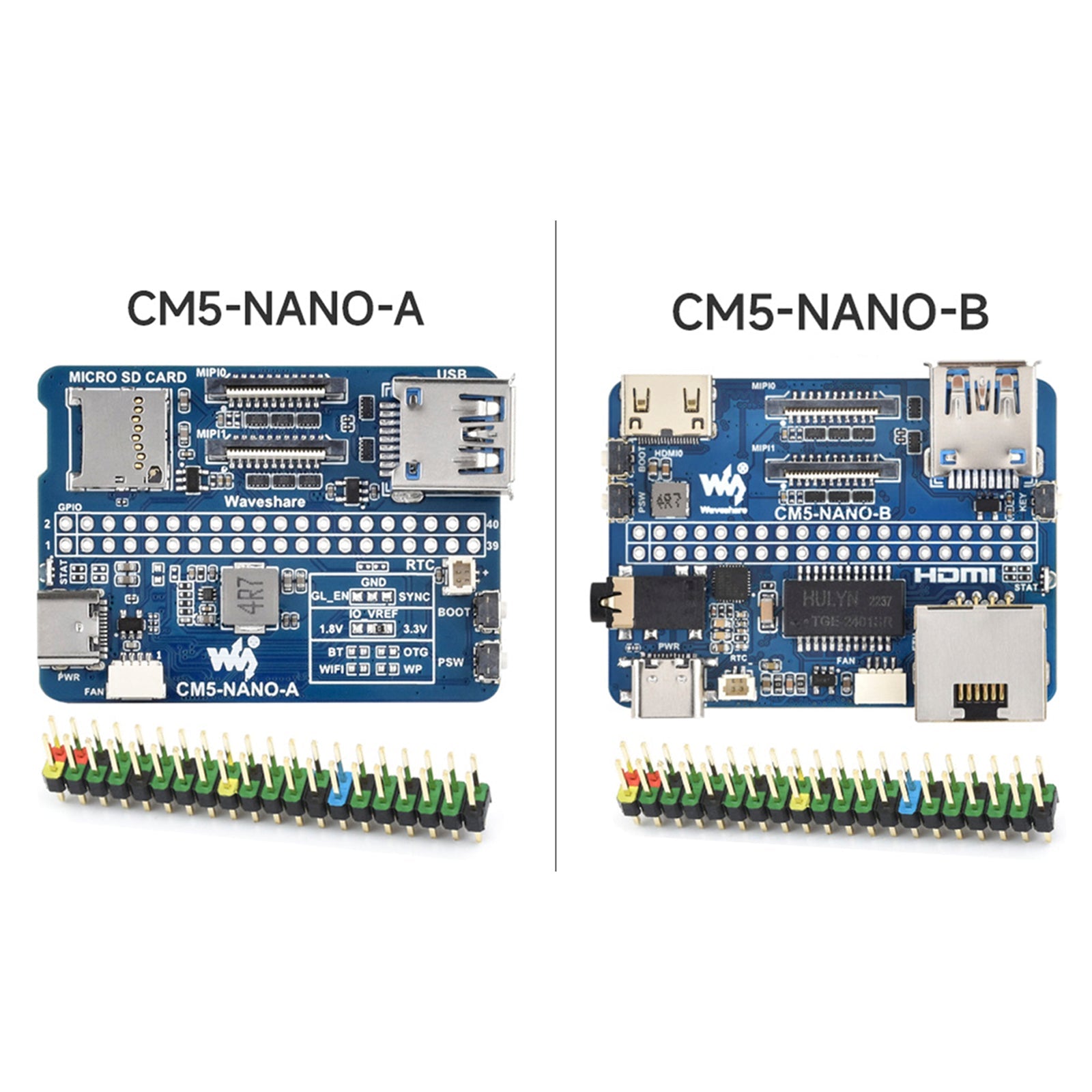Raspberry CM5 Compute Module IO Baseboard 5 Expansion Board NANO Type A Type B