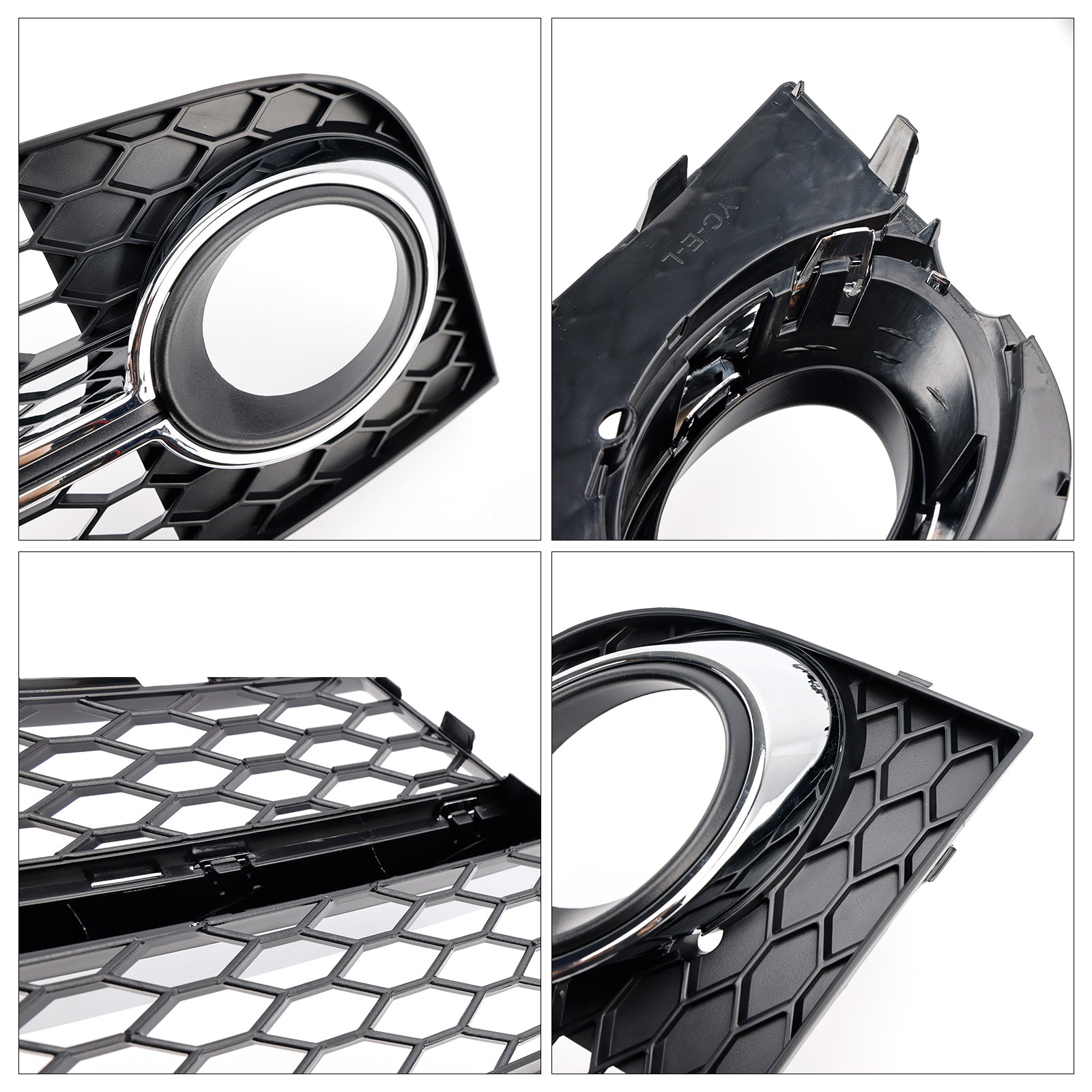 2011-2014 Audi TT MK2 S-Line TTS Chrome Front Bumper Fog Light Grille