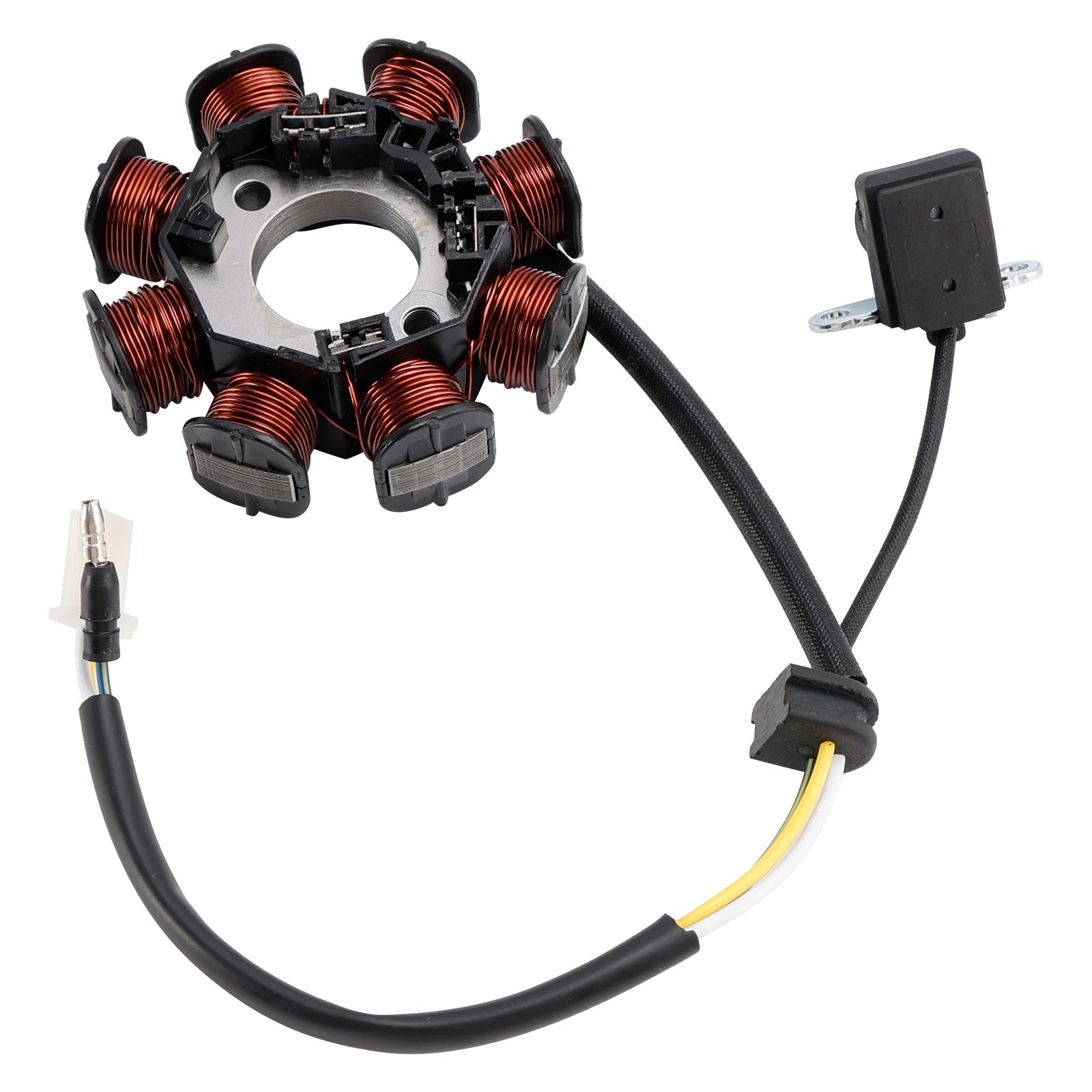 2013 Kawasaki Kaze Hit 112 8 COIL - 3 WIRE - STATOR ASSY 21003-0040 21003-0014