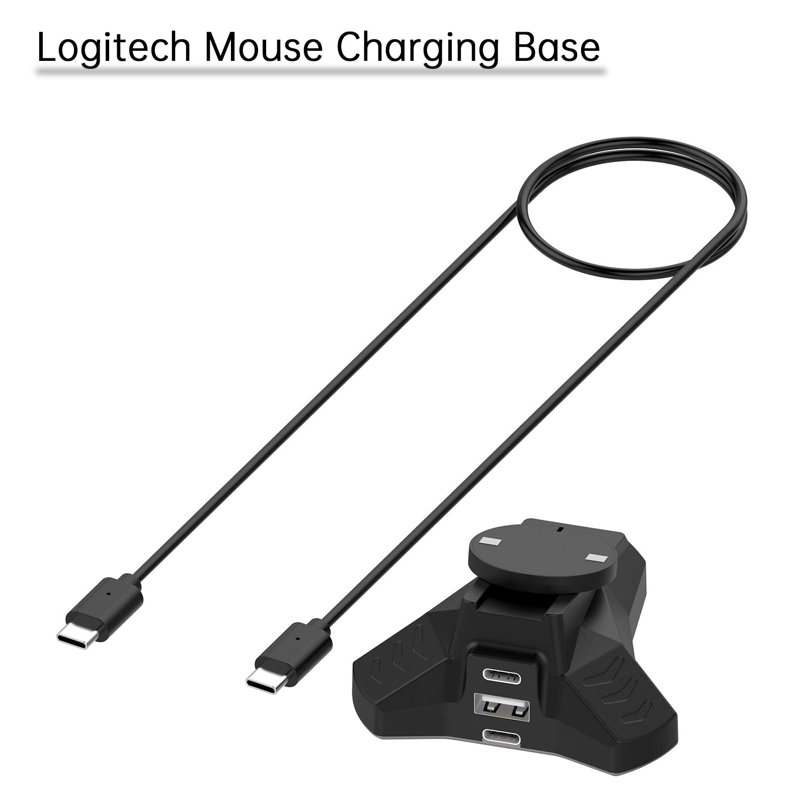 Wireless Mouse Charging Base Dock Charger for Logitech G903 GPW 3/4 Razer V2pro