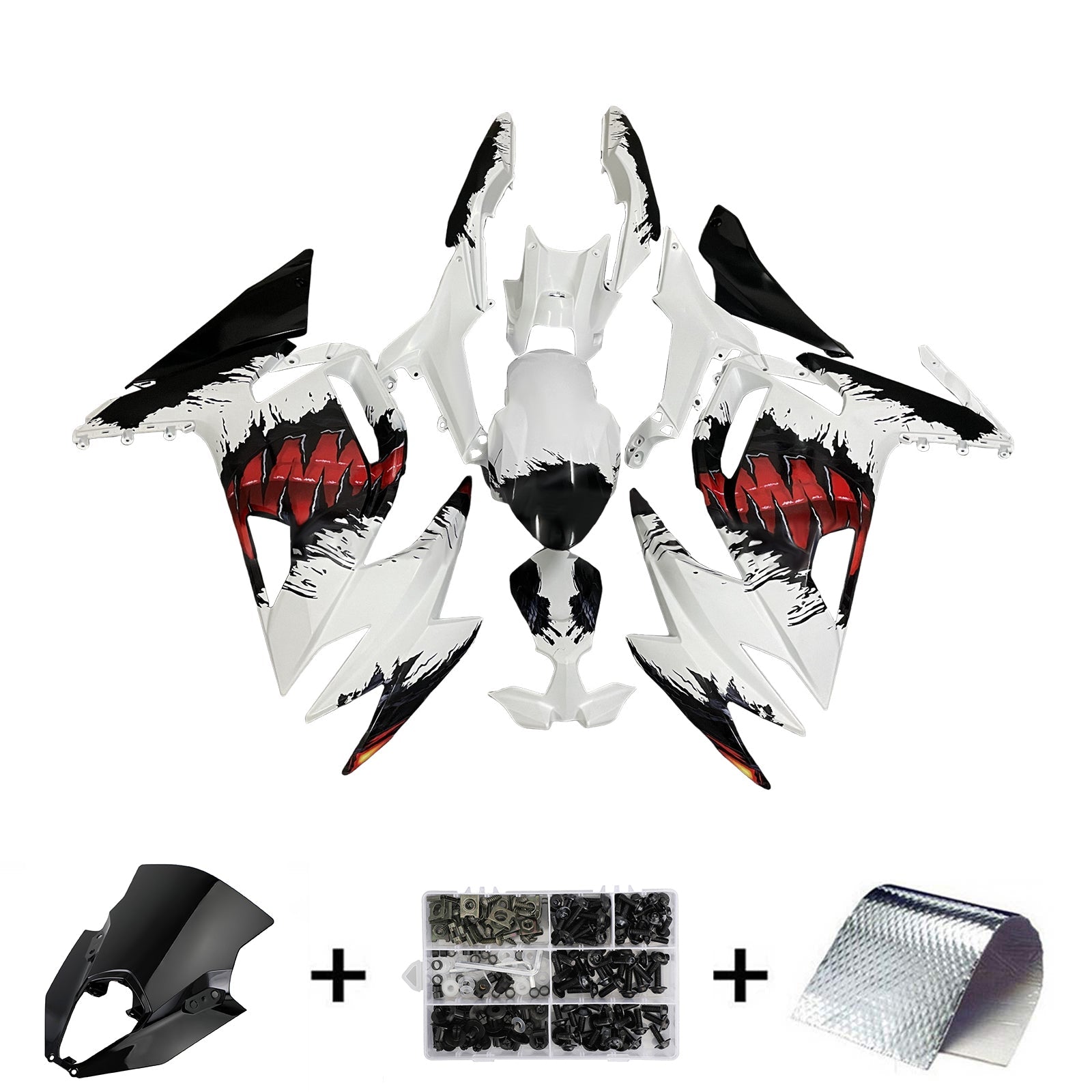 Injection Fairing Kit Bodywork ABS fit For Kawasaki ER-6F Ninja650 2020-2025
