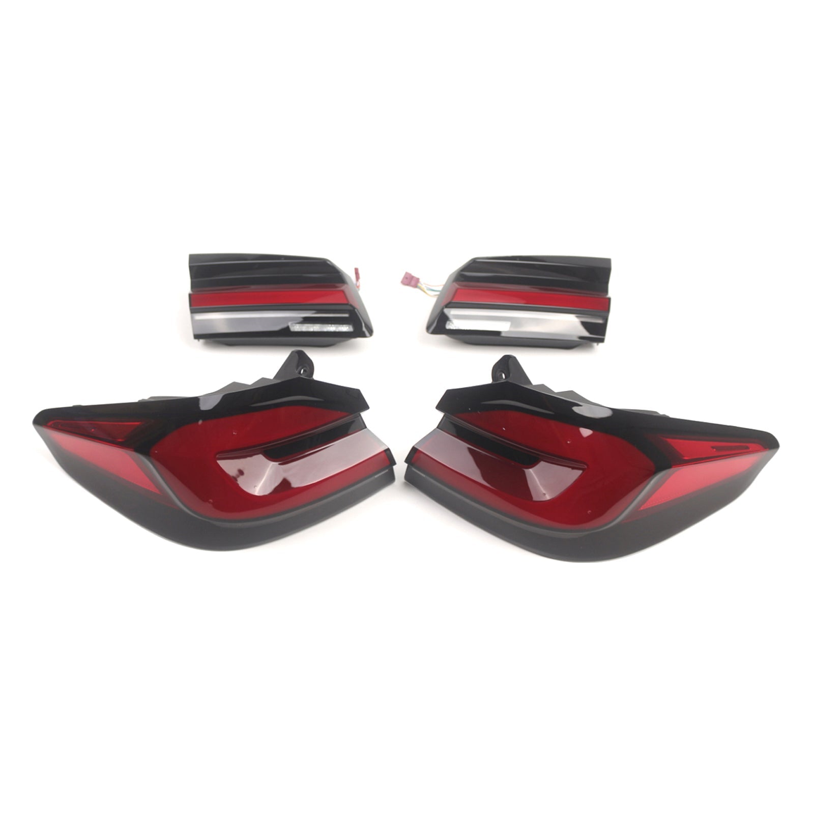 2018-2020 BMW 5 Series G30 G38 L&R Red LED Tail Lights Rear Lamp Assembly