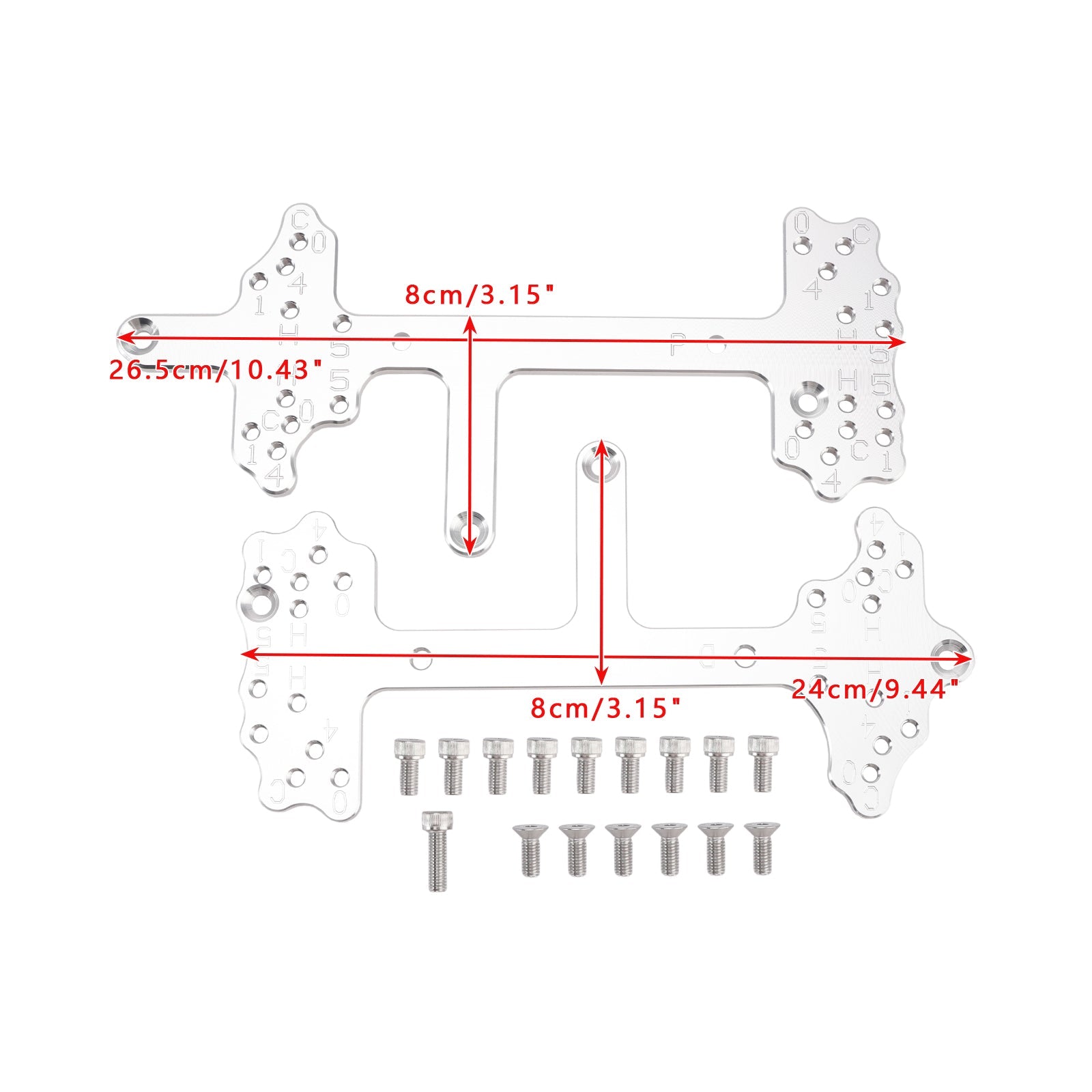 Aluminum Ignition Coil Mounting Bracket Plate 551115-01 Fit Chevy S10 LS