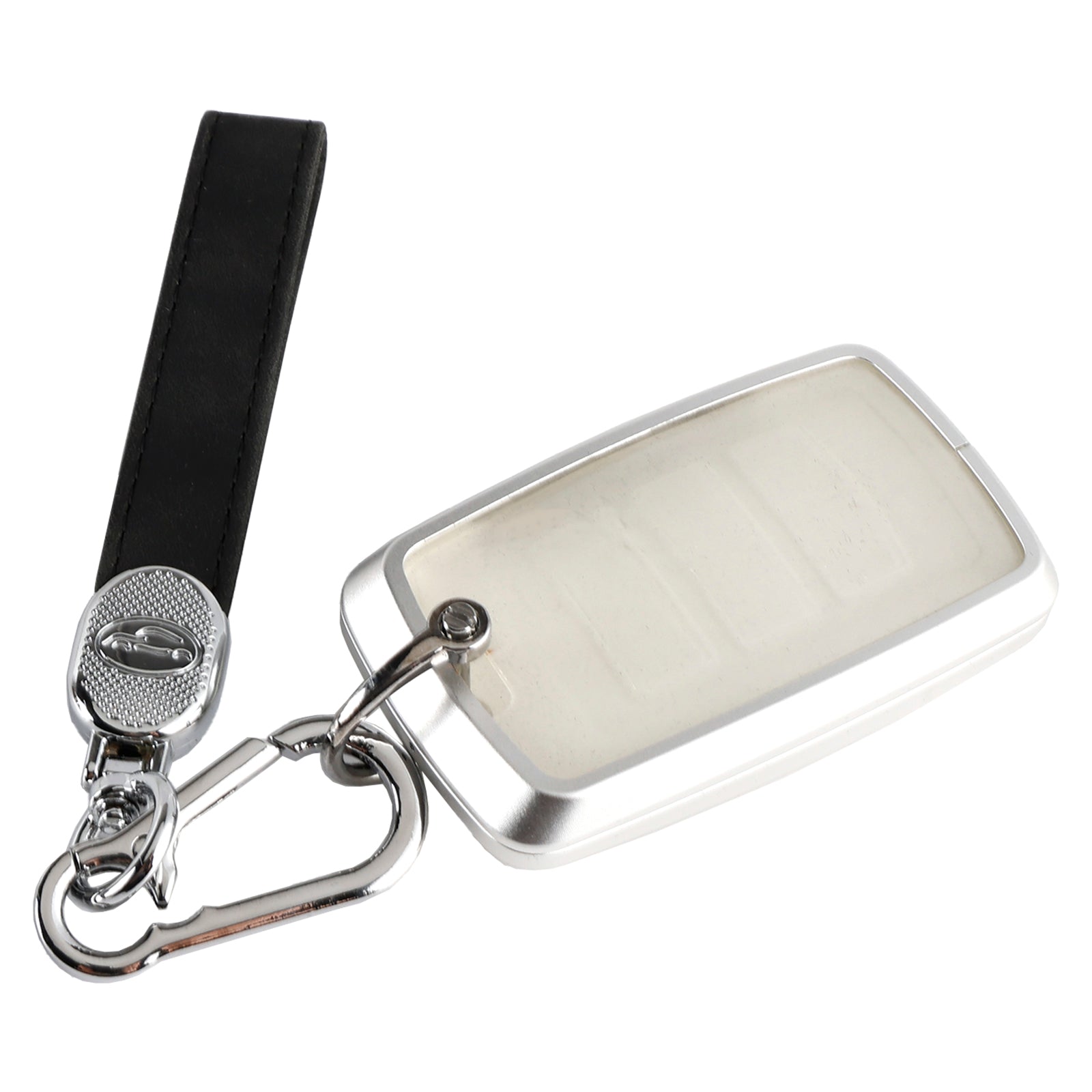 Land Rover Alloy Aluminum TPU Soft Film Car Key Black Case Cover