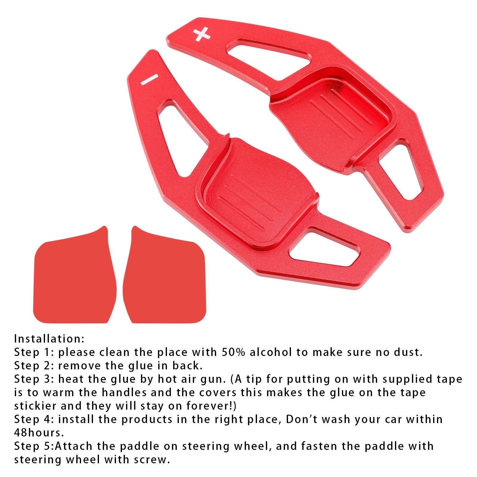 Steering Wheel Paddle Shifter Extension For Kia Forte Cadenza Aluminium