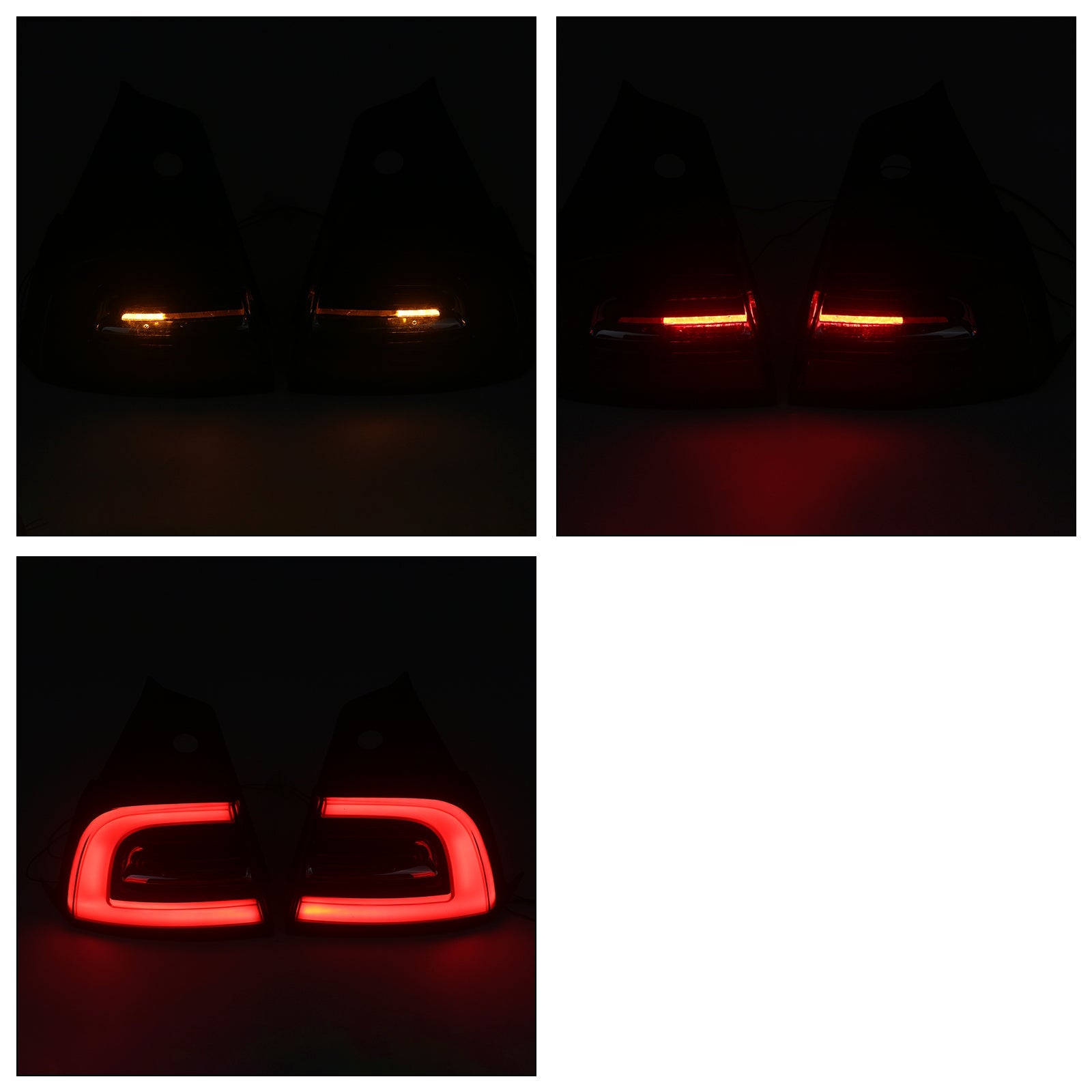 L+R Rear Tail Lamp LED Light 1077399-00,1077398-00 For Tesla Model 3 2017-2023